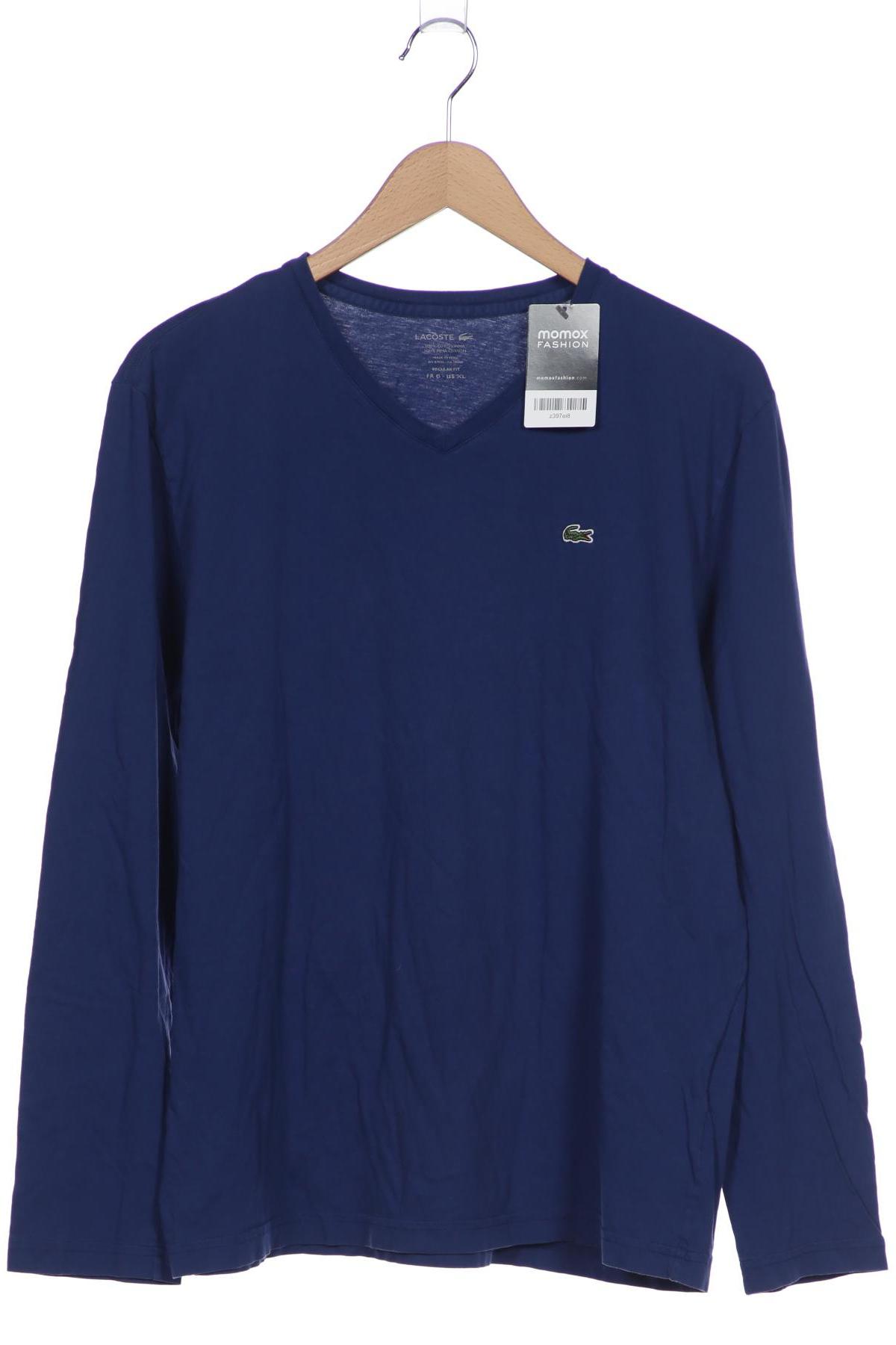 

Lacoste Herren Langarmshirt, blau, Gr. 54