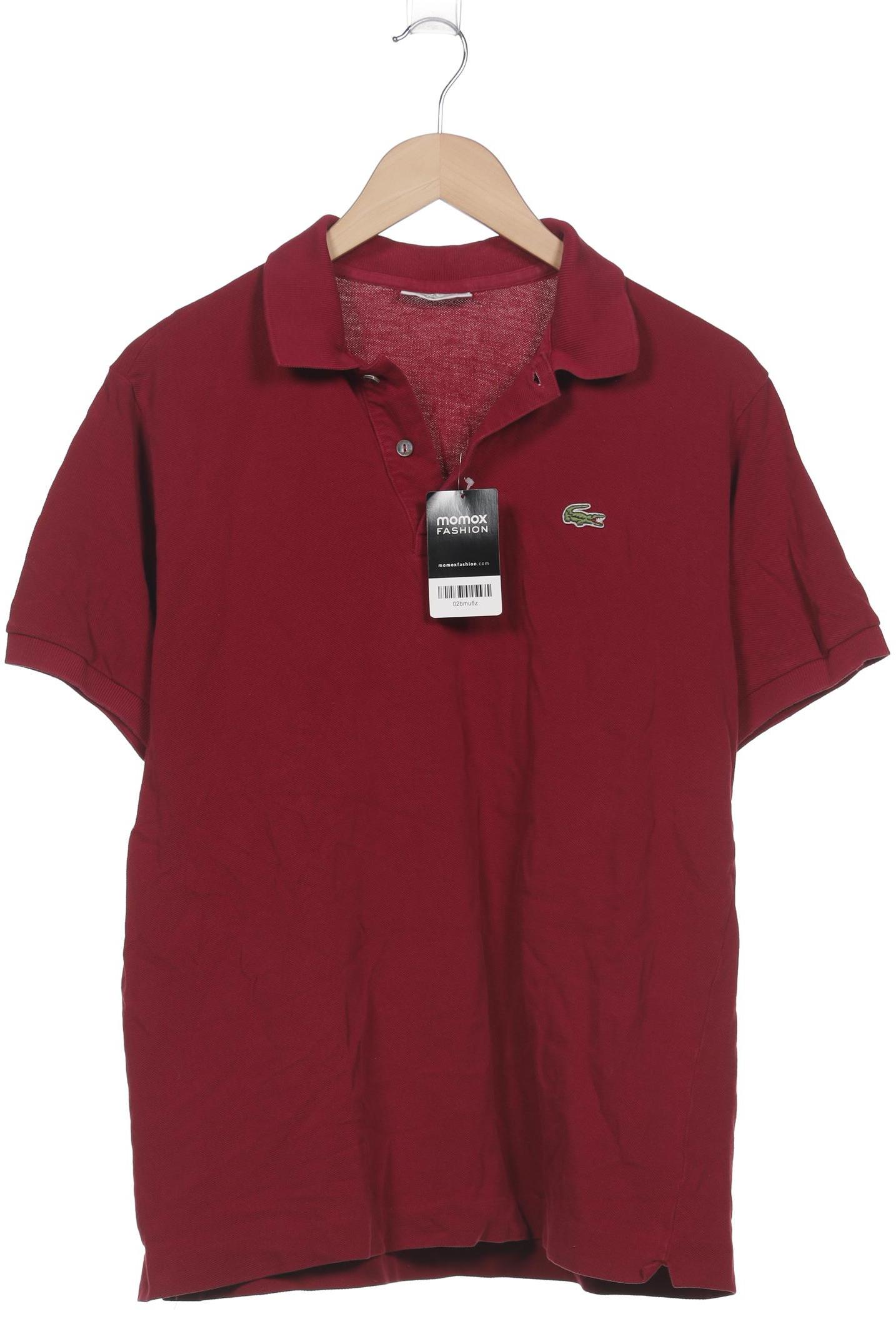 

Lacoste Herren Poloshirt, bordeaux, Gr. 52