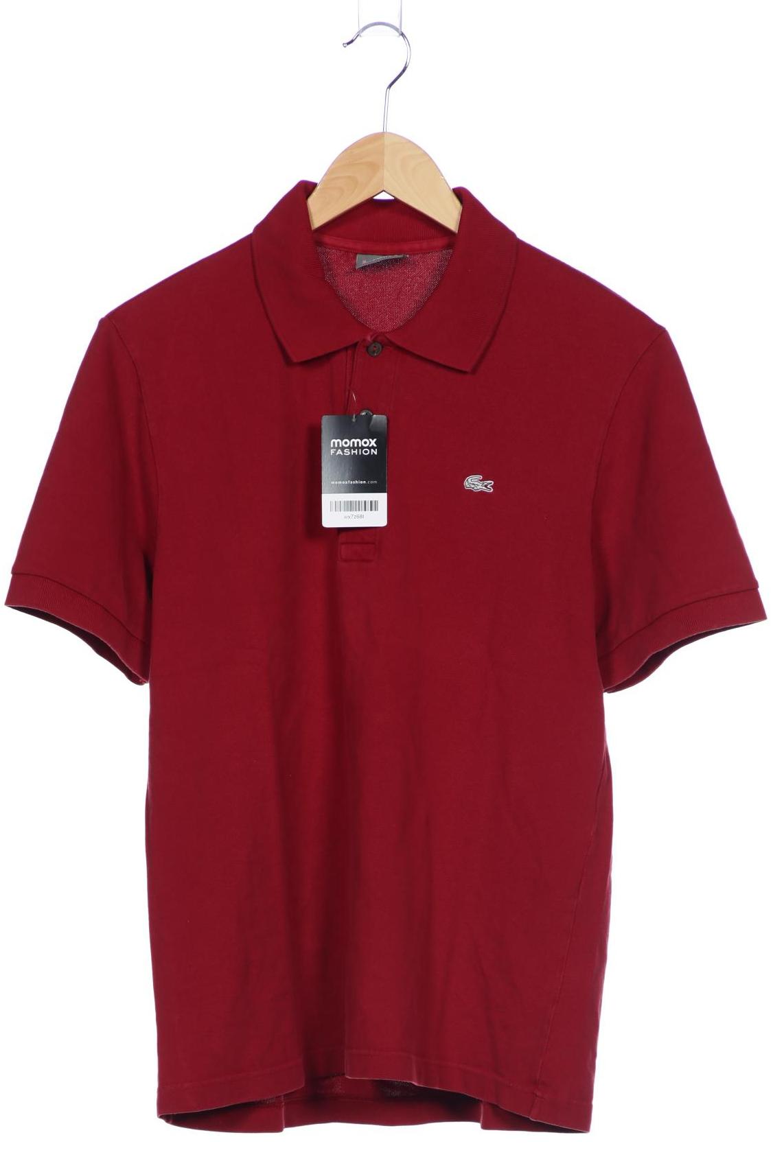 

Lacoste Herren Poloshirt, bordeaux, Gr. 52