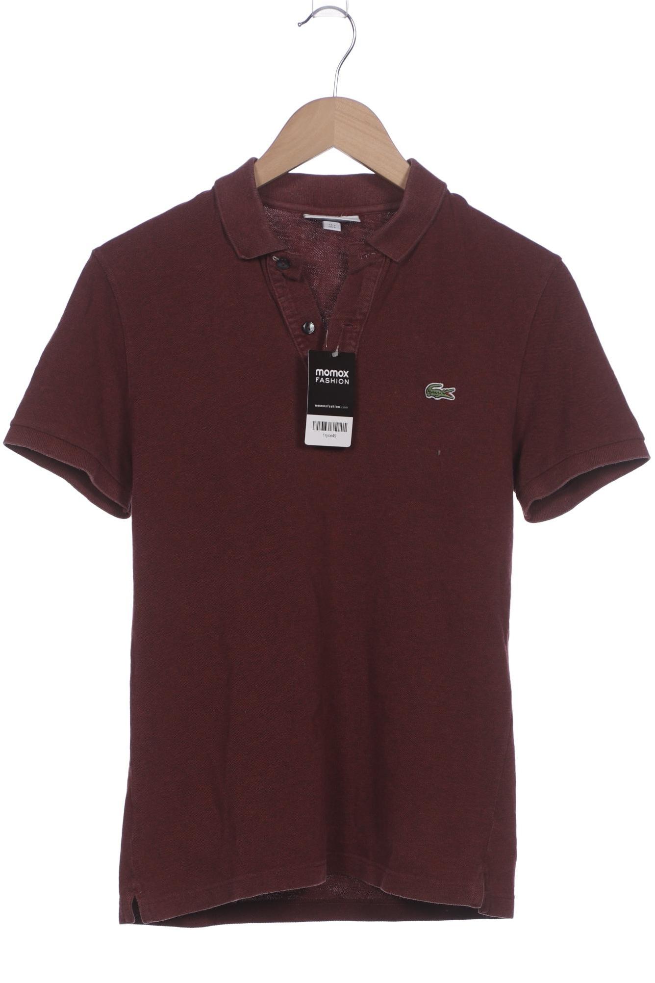 

Lacoste Herren Poloshirt, bordeaux, Gr. 48