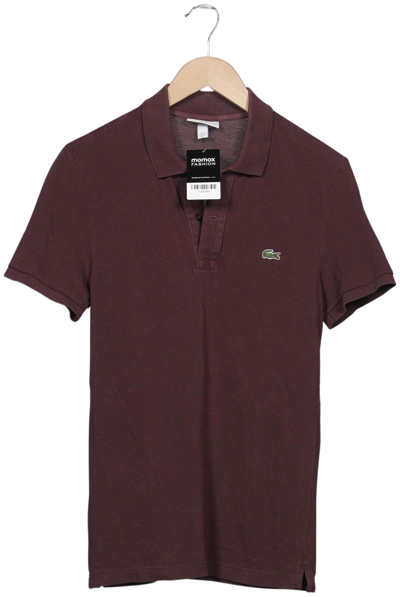 

Lacoste Herren Poloshirt, bordeaux, Gr. 48