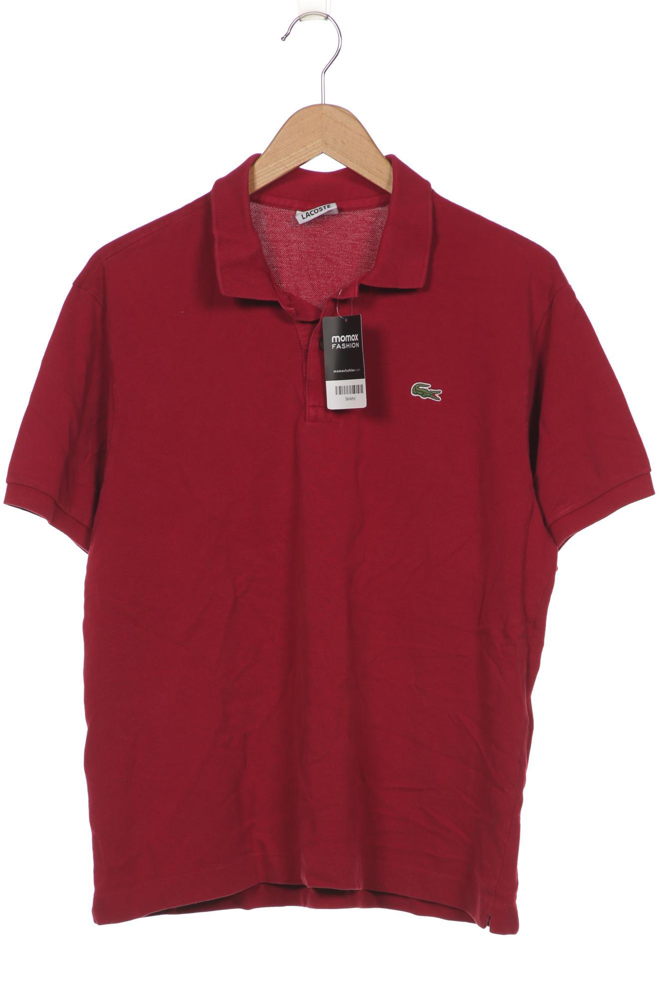 

Lacoste Herren Poloshirt, bordeaux, Gr. 54