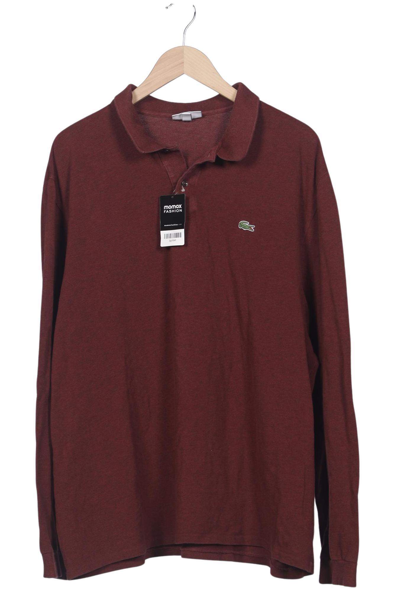 

Lacoste Herren Poloshirt, bordeaux, Gr. 62