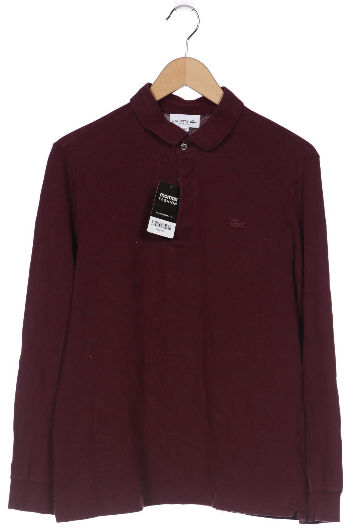 

Lacoste Herren Poloshirt, bordeaux, Gr. 48