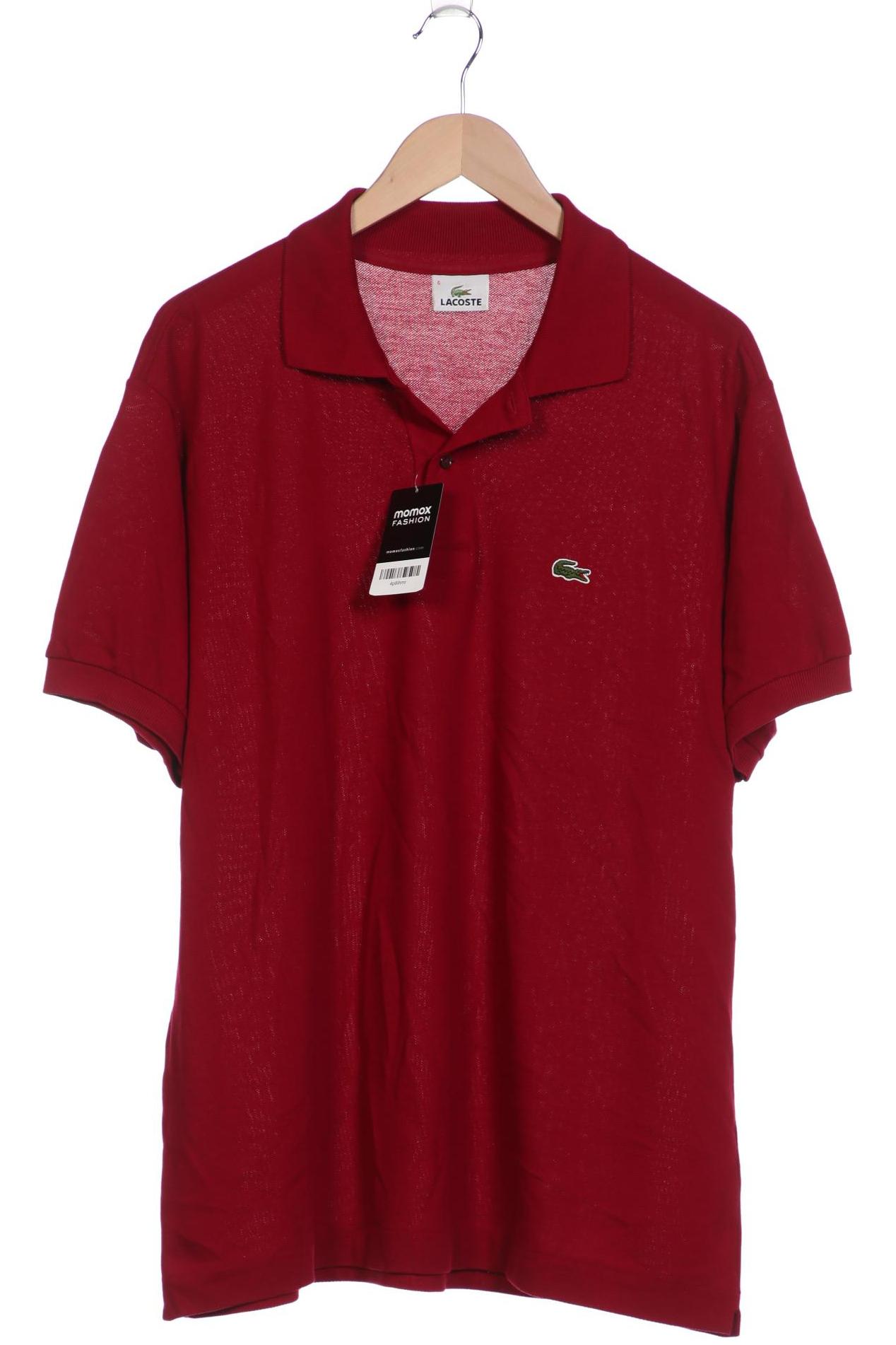 

Lacoste Herren Poloshirt, bordeaux, Gr. 54