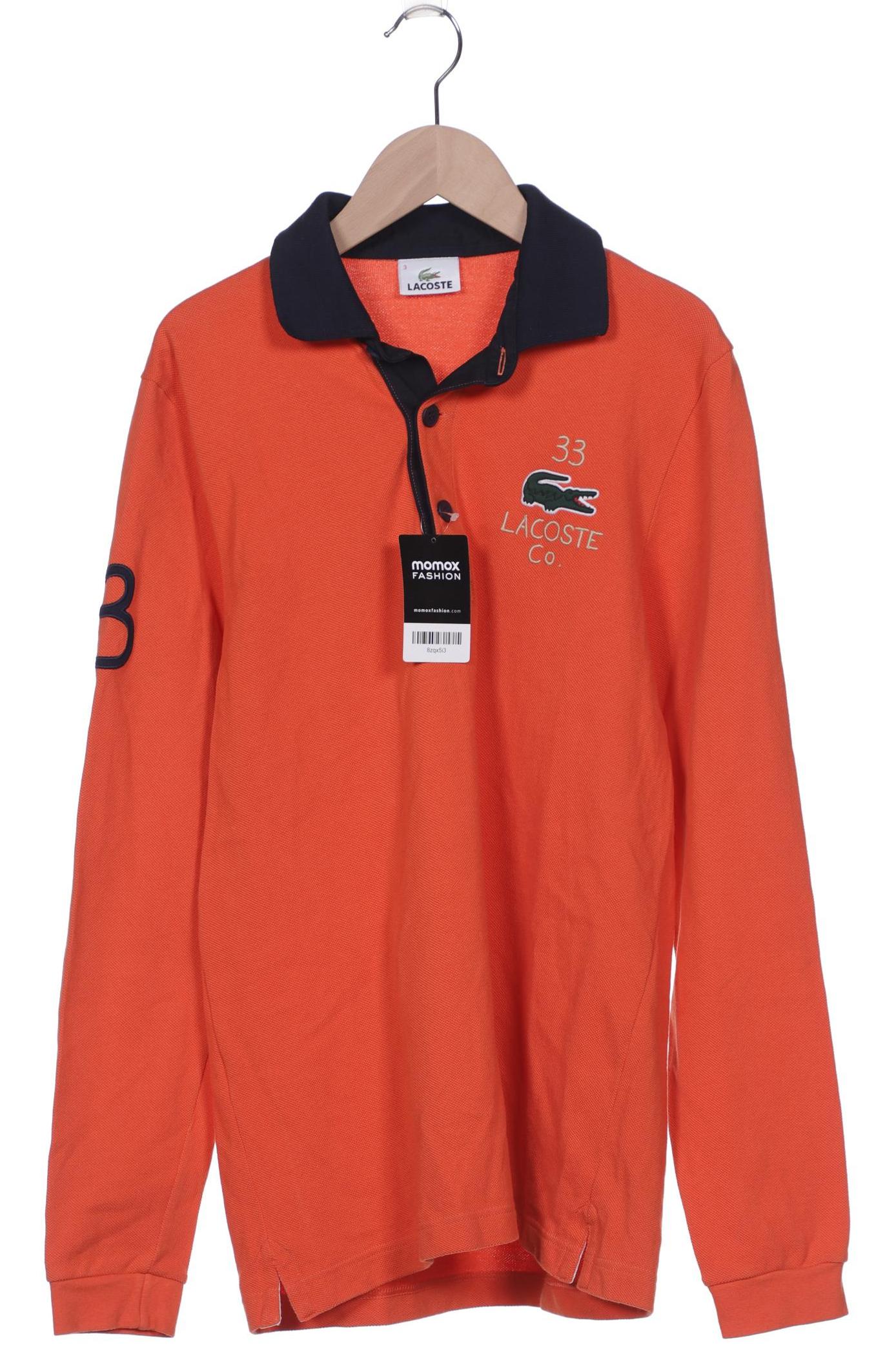 

Lacoste Herren Poloshirt, orange, Gr. 46