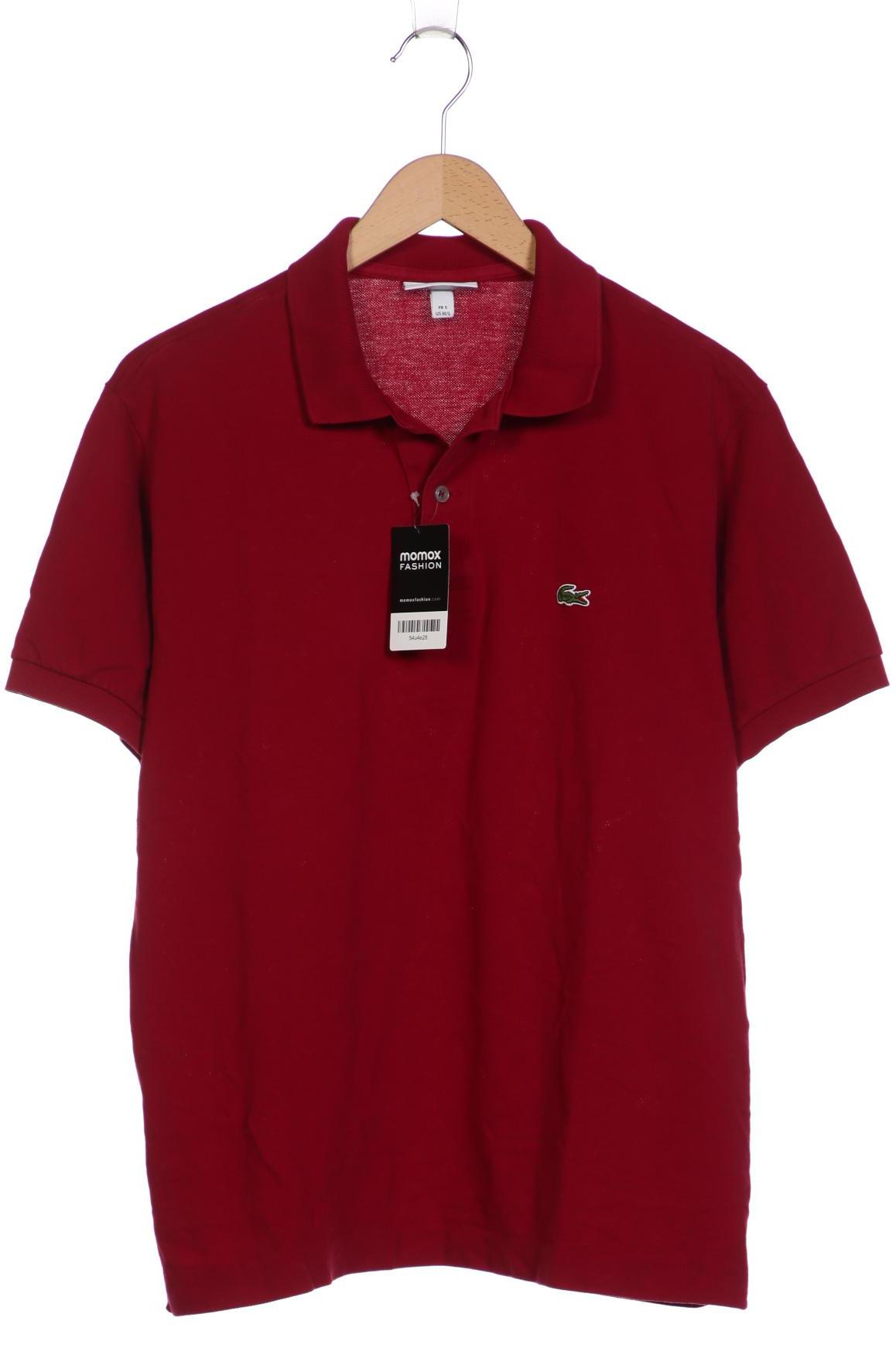 

Lacoste Herren Poloshirt, bordeaux, Gr. 52