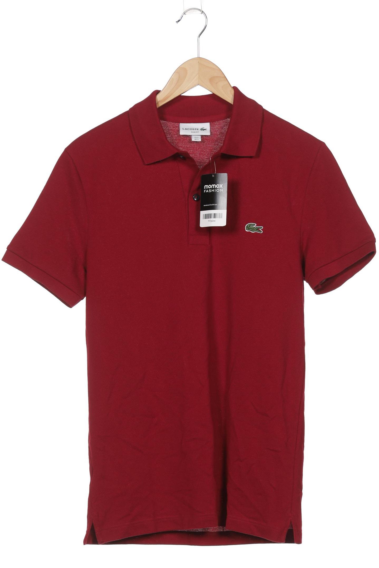

Lacoste Herren Poloshirt, bordeaux, Gr. 48