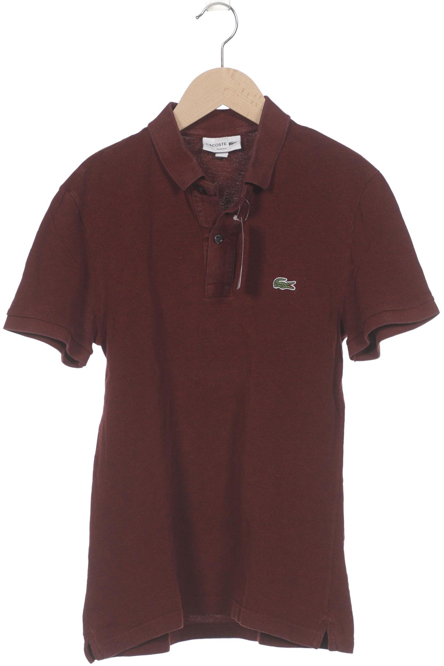 

Lacoste Herren Poloshirt, bordeaux, Gr. 46