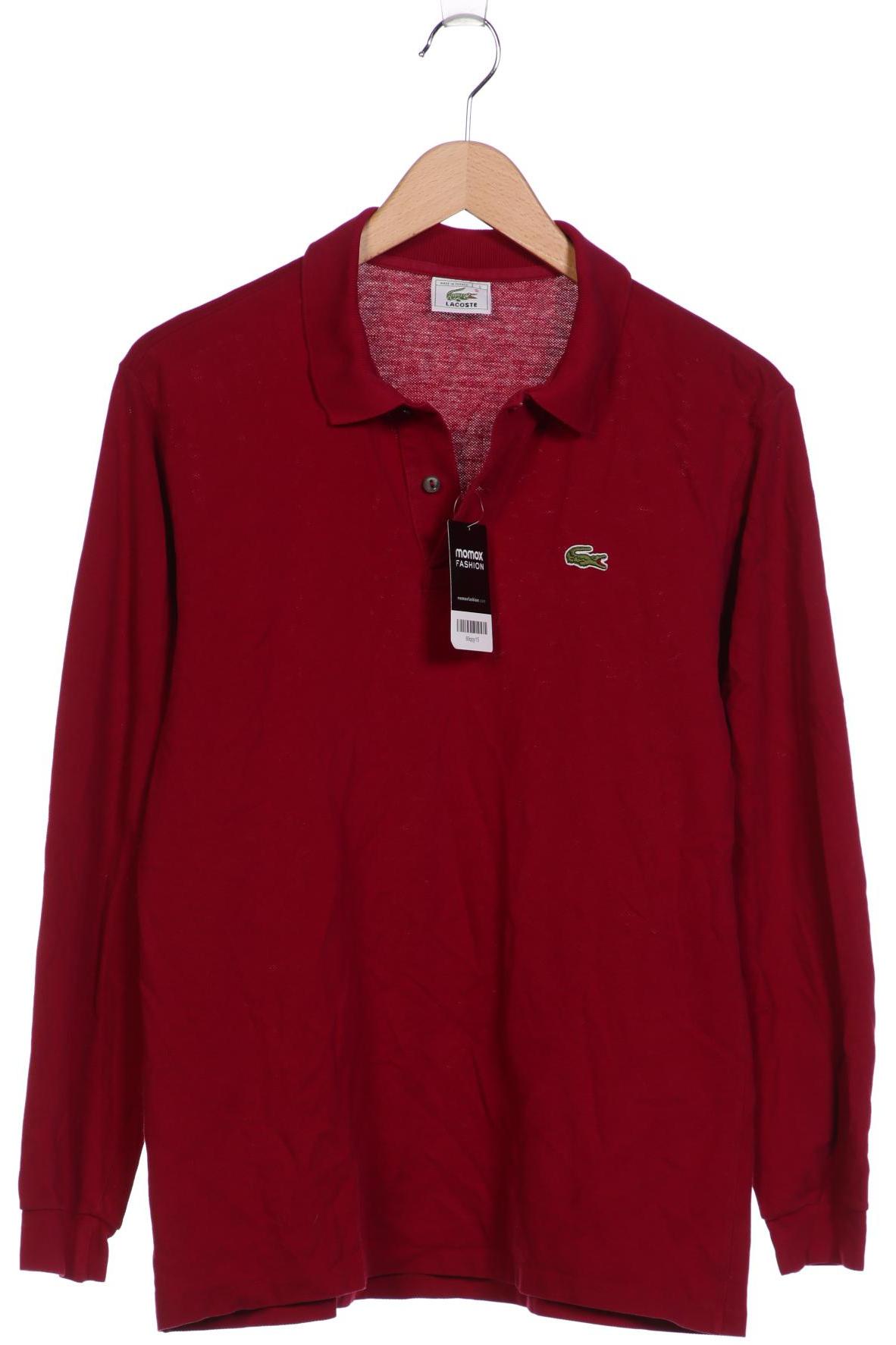 

Lacoste Herren Poloshirt, bordeaux, Gr. 48