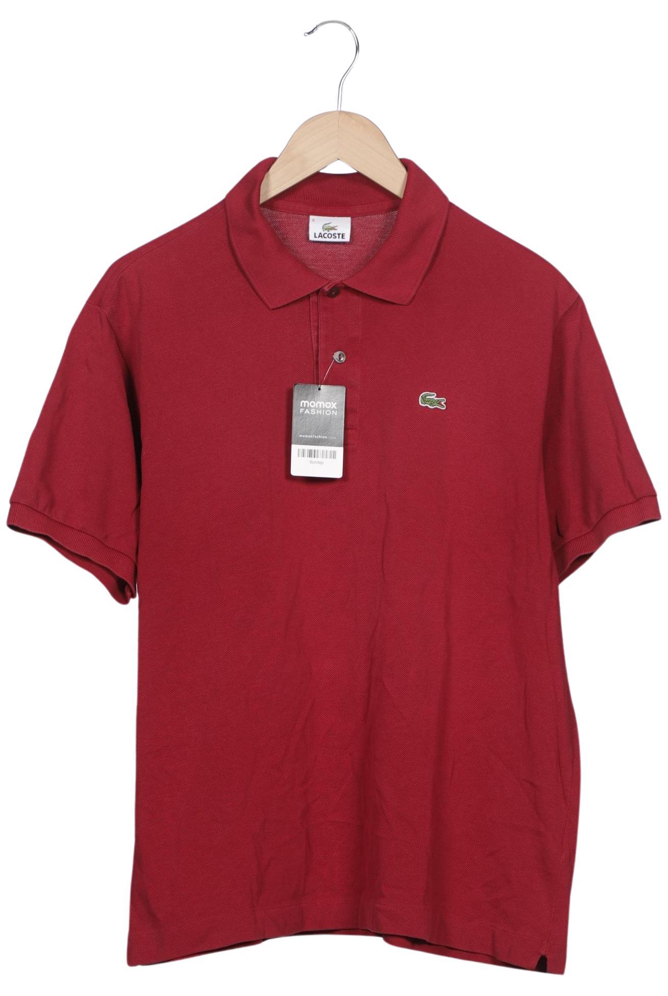 

Lacoste Herren Poloshirt, bordeaux, Gr. 54