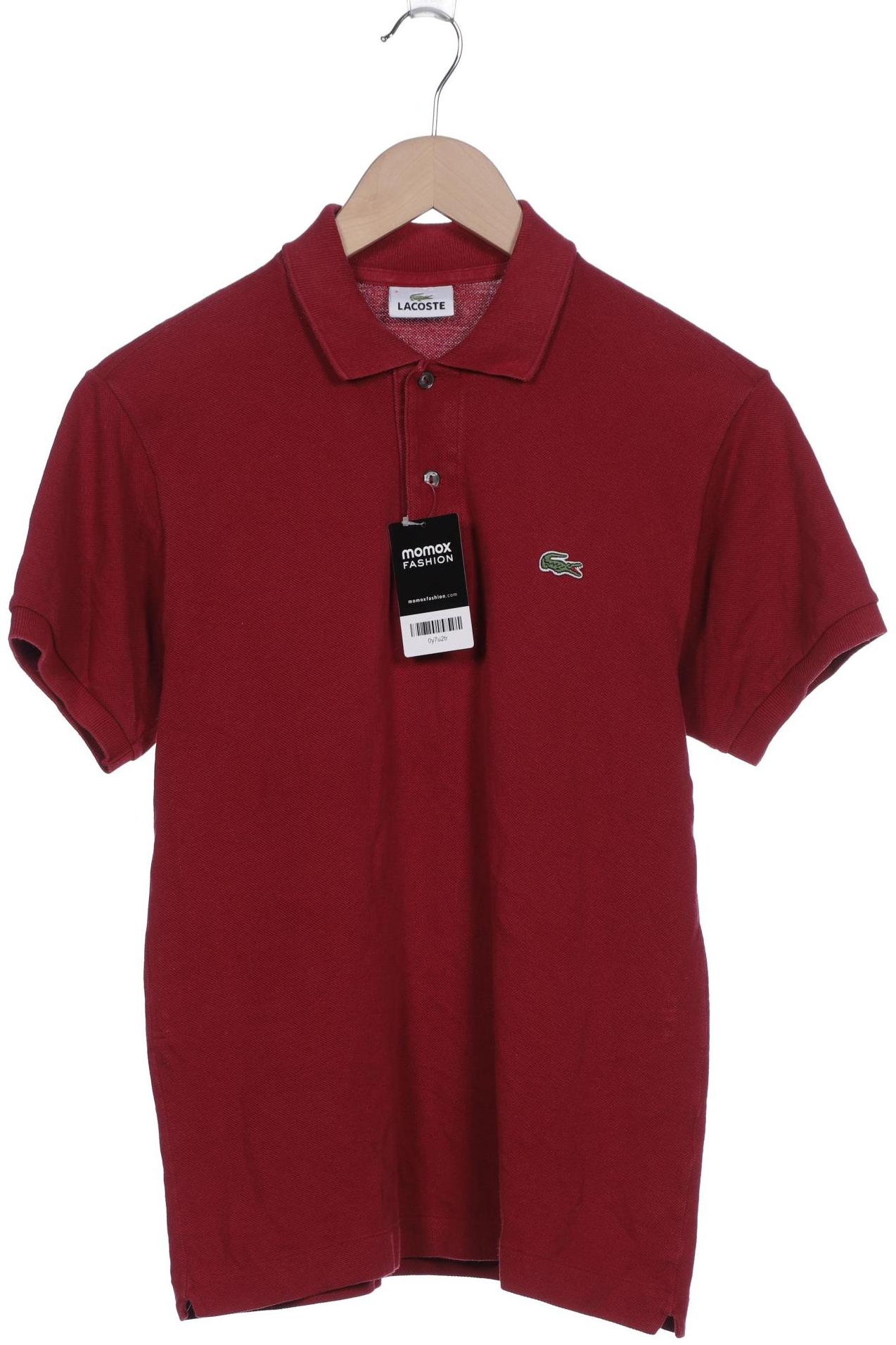 

Lacoste Herren Poloshirt, bordeaux, Gr. 48