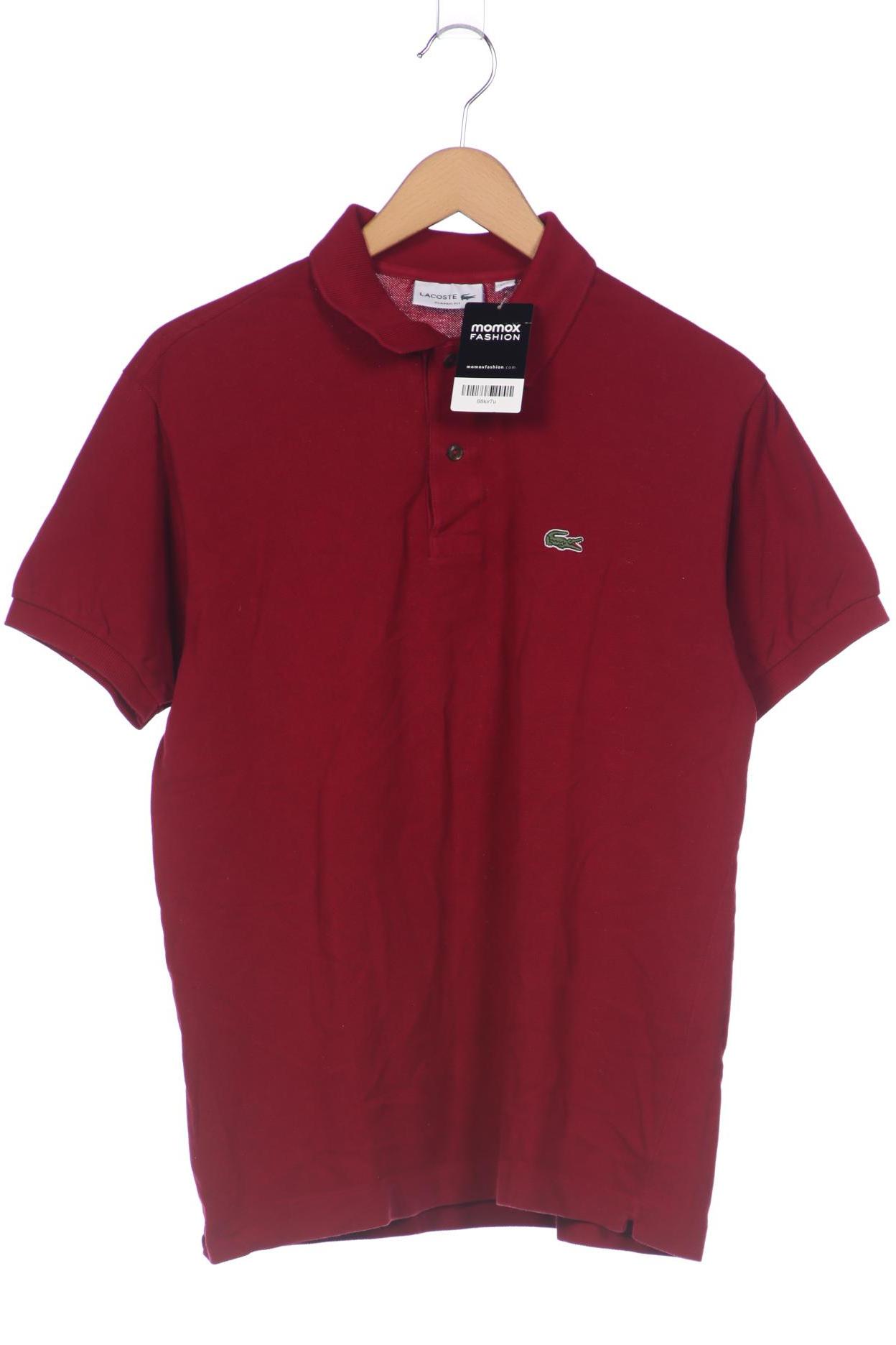 

Lacoste Herren Poloshirt, bordeaux, Gr. 52