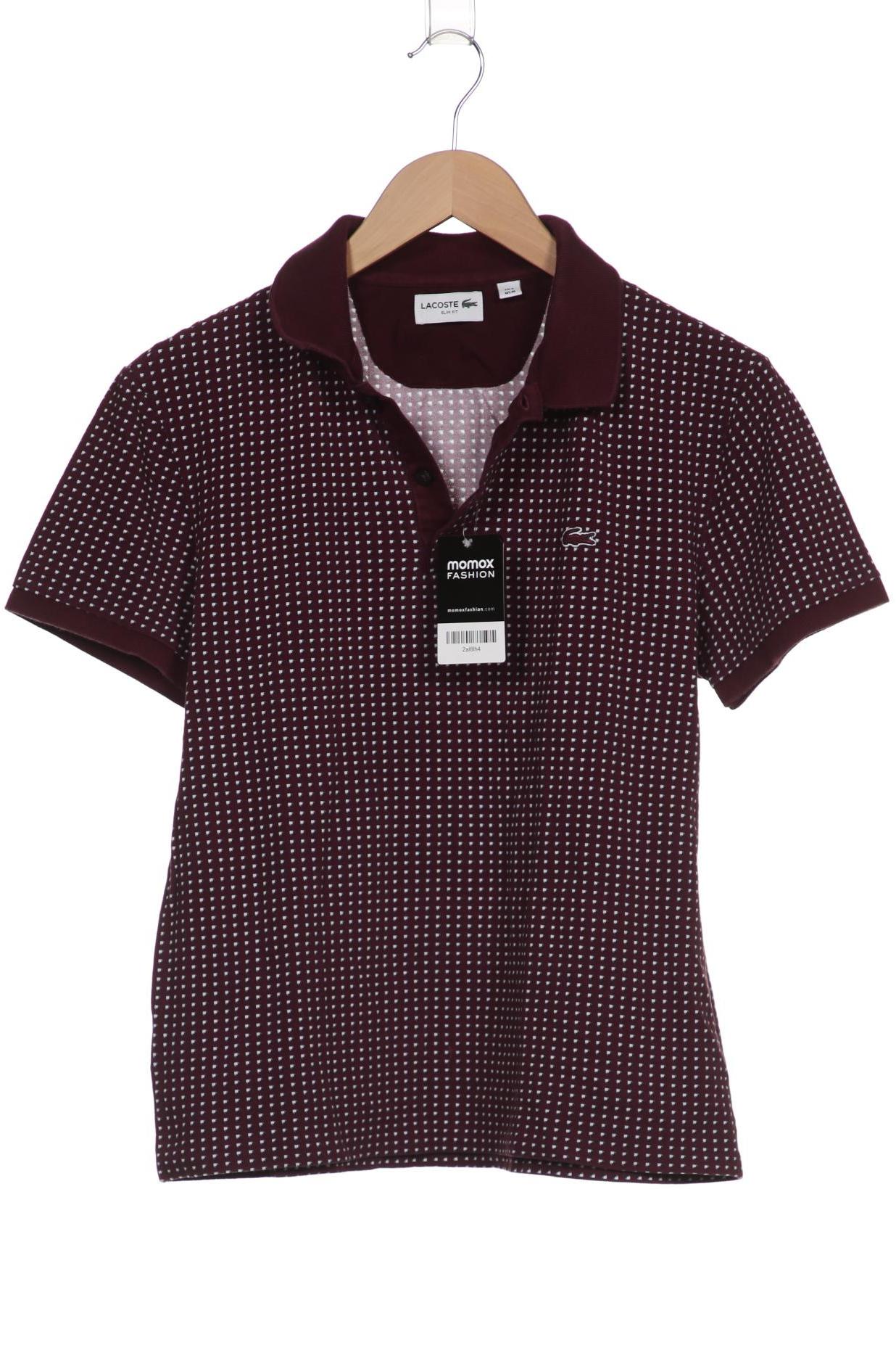 

Lacoste Herren Poloshirt, bordeaux, Gr. 50