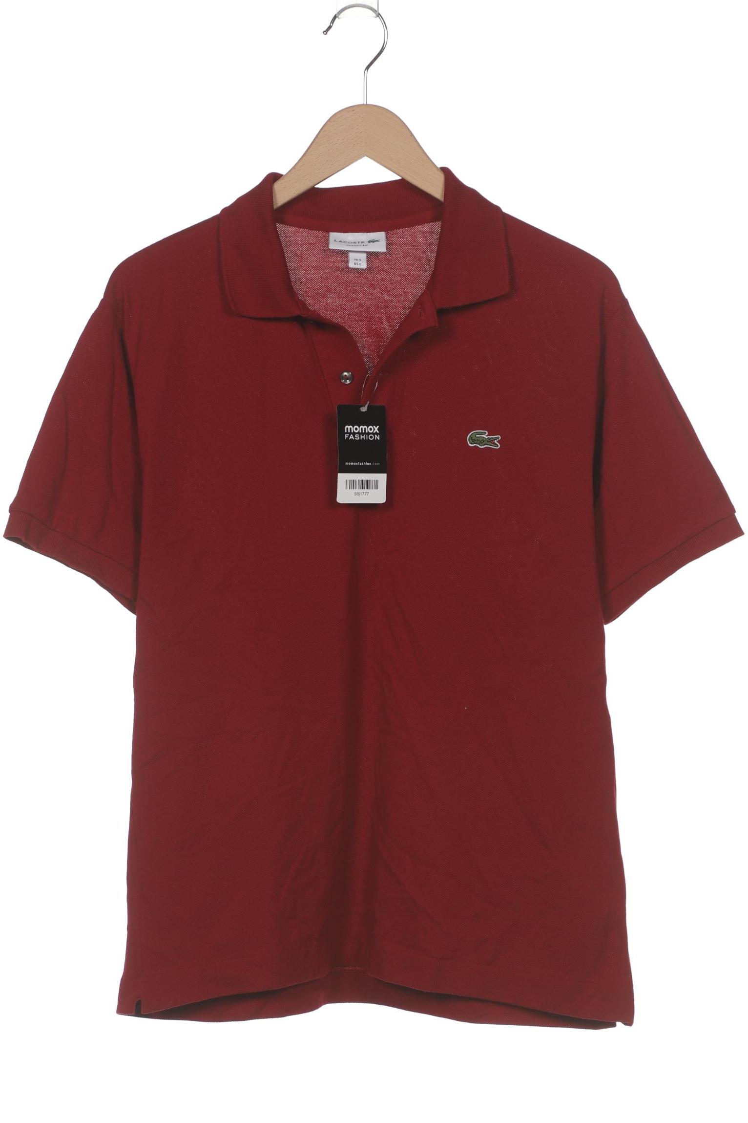 

Lacoste Herren Poloshirt, bordeaux, Gr. 52