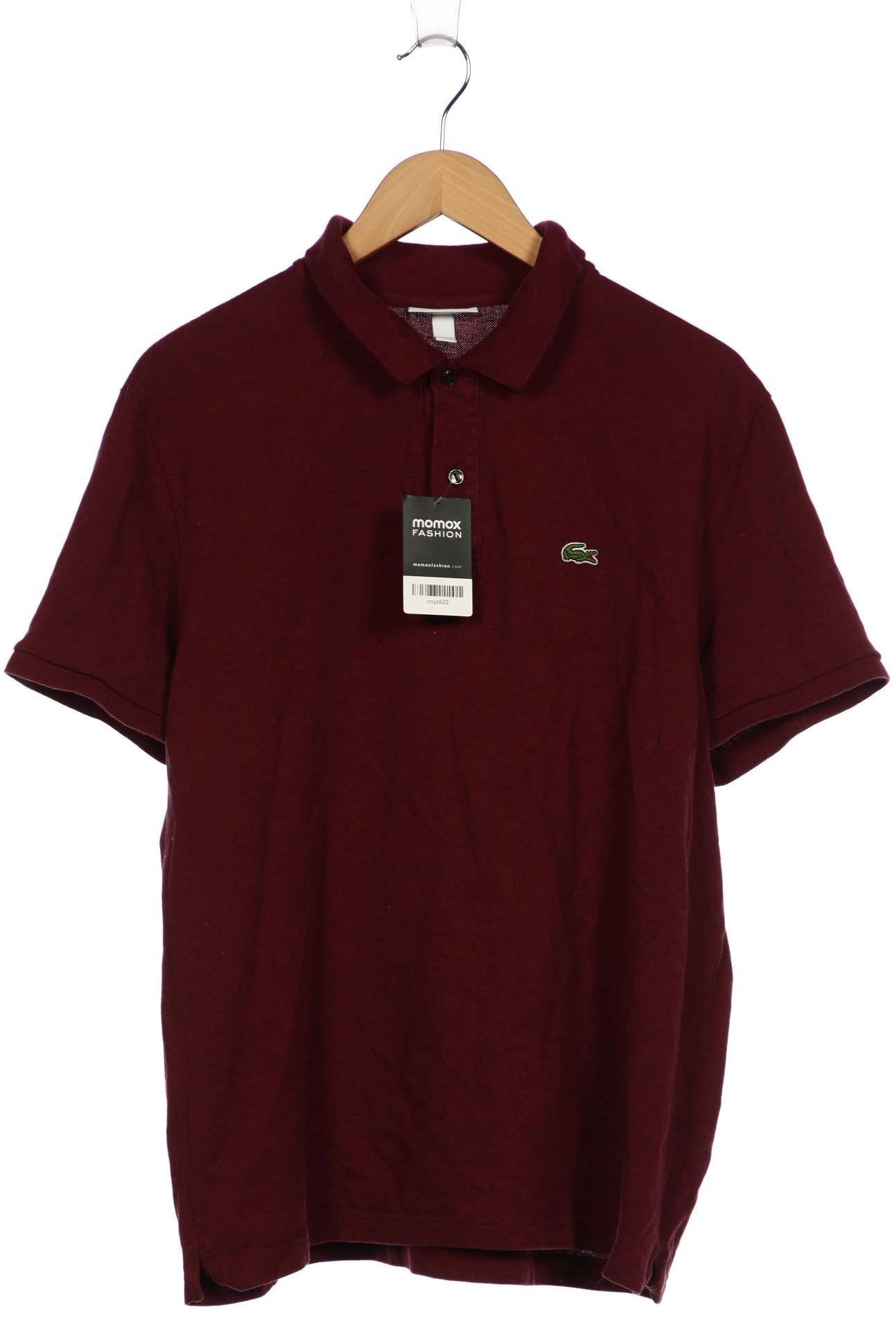 

Lacoste Herren Poloshirt, bordeaux, Gr. 58