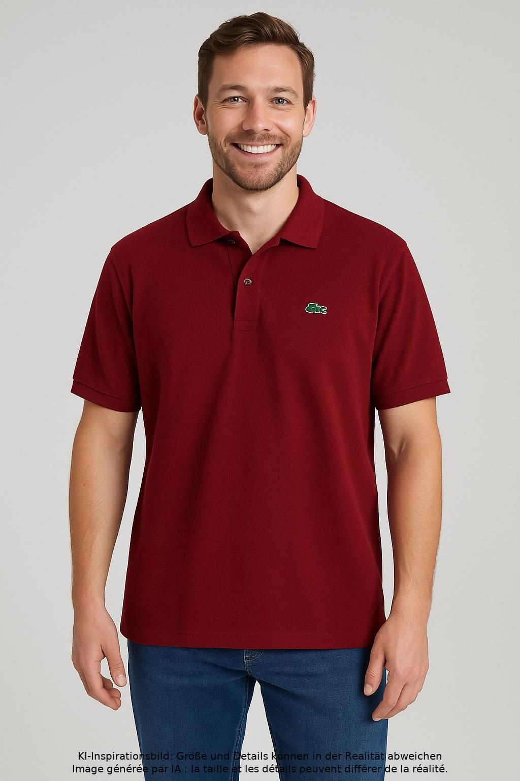 

Lacoste Herren Poloshirt, rot, Gr. 54