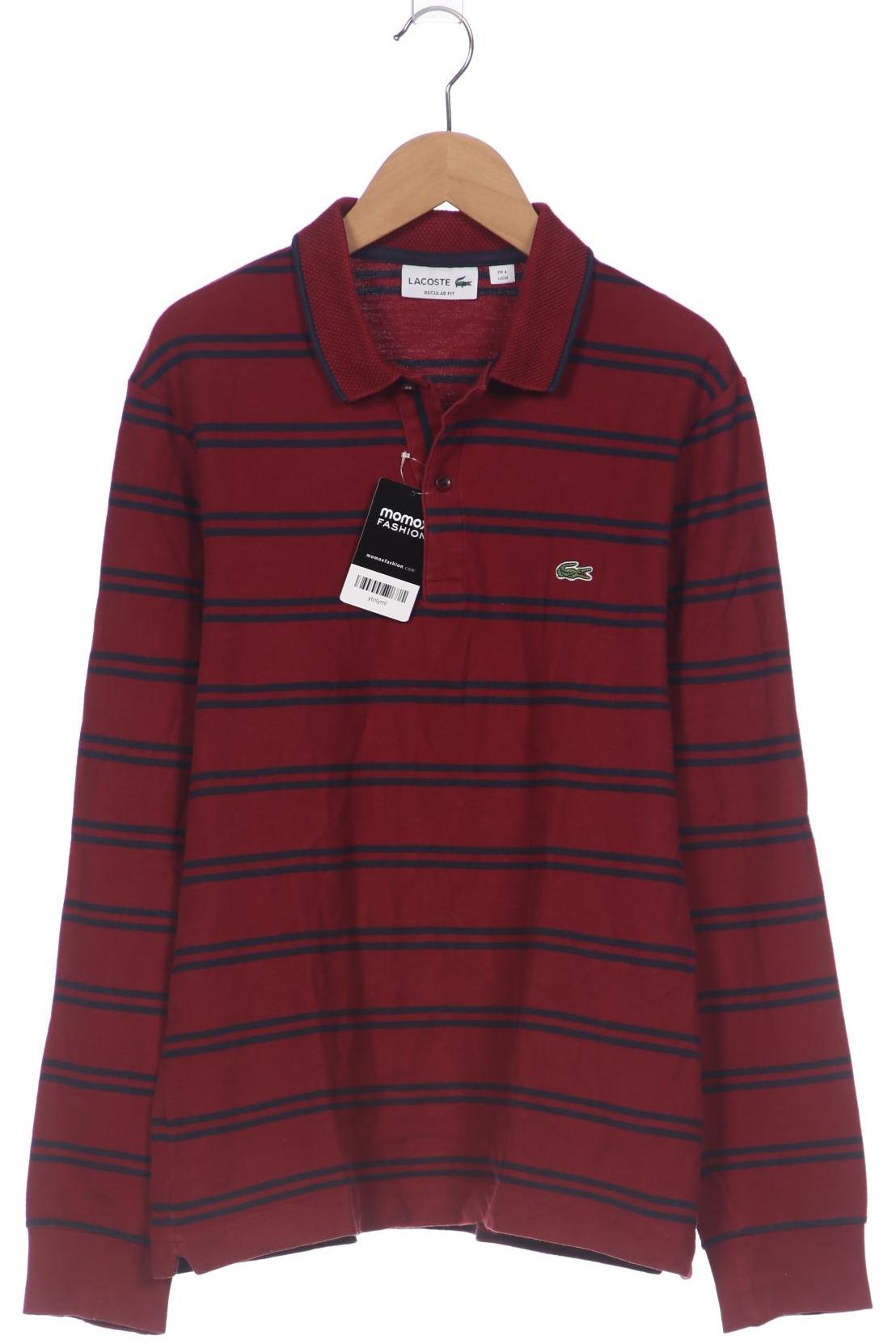 

Lacoste Herren Poloshirt, bordeaux, Gr. 48