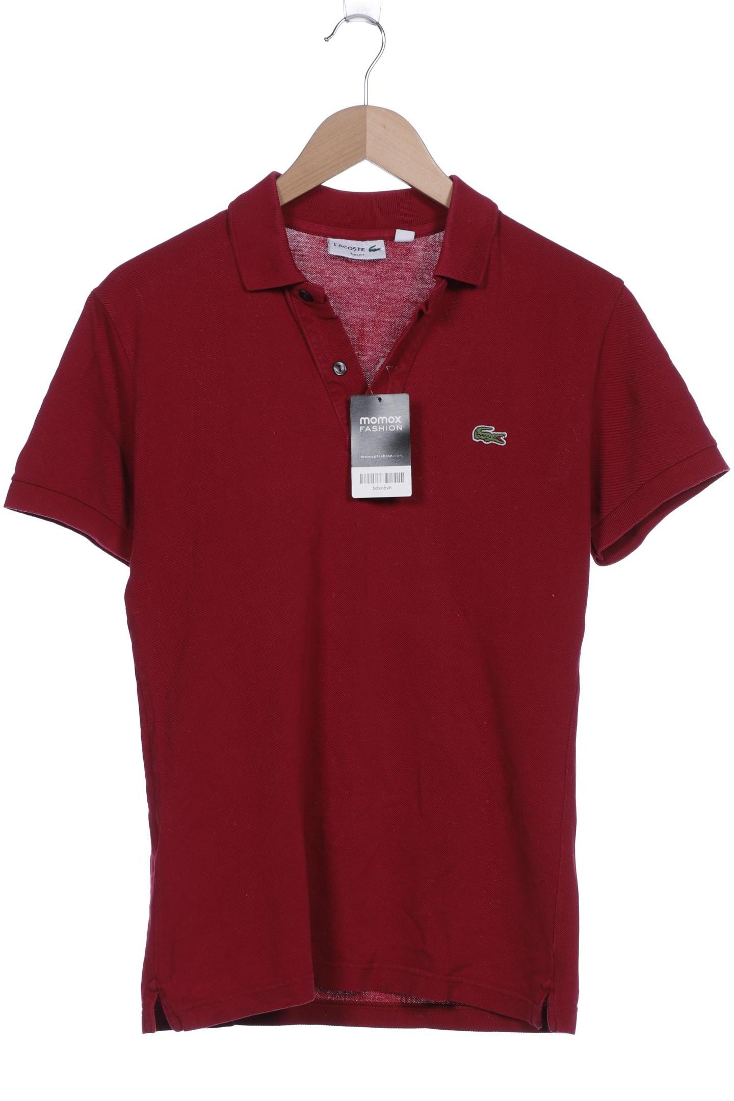 

Lacoste Herren Poloshirt, bordeaux, Gr. 46