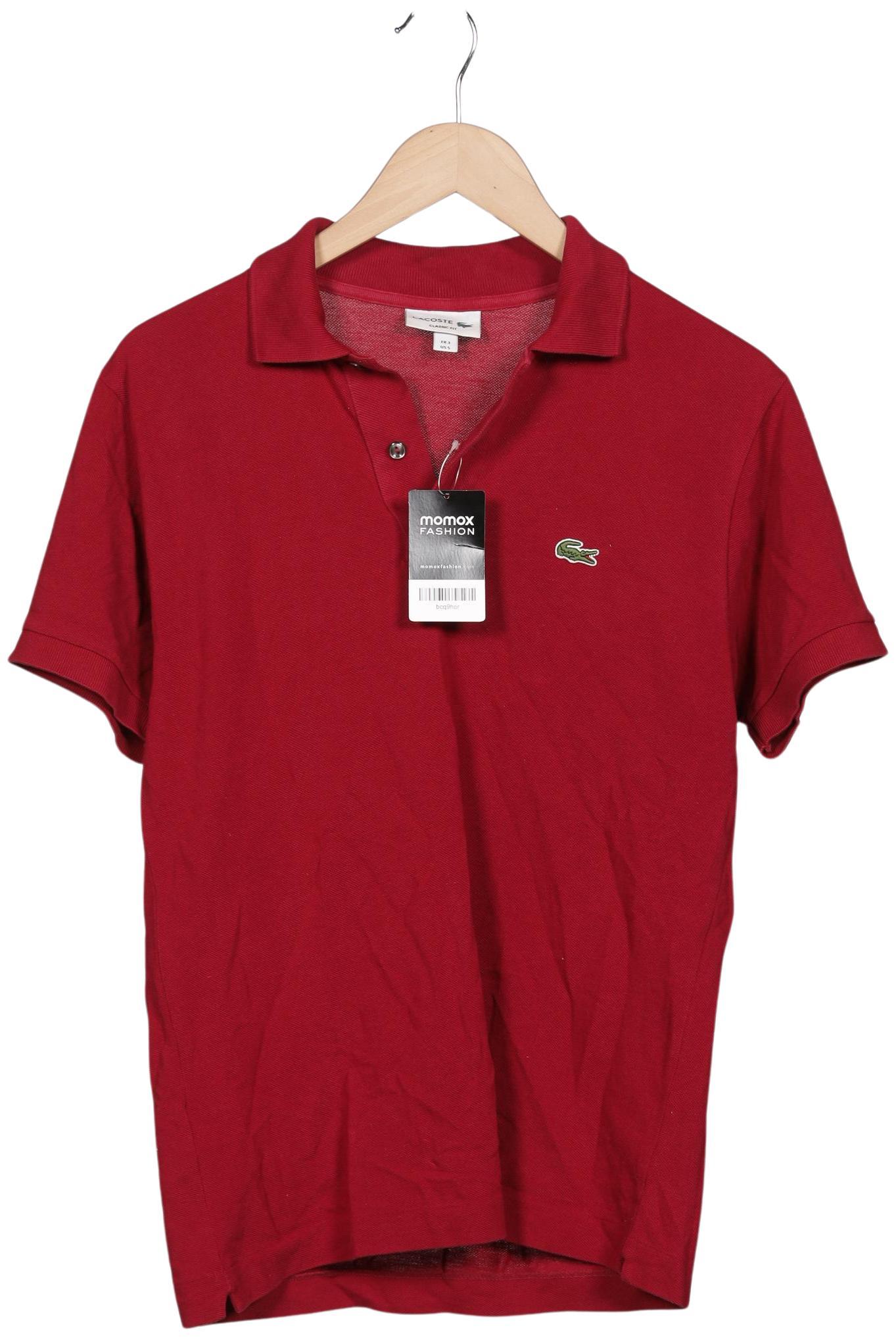 

Lacoste Herren Poloshirt, bordeaux, Gr. 46
