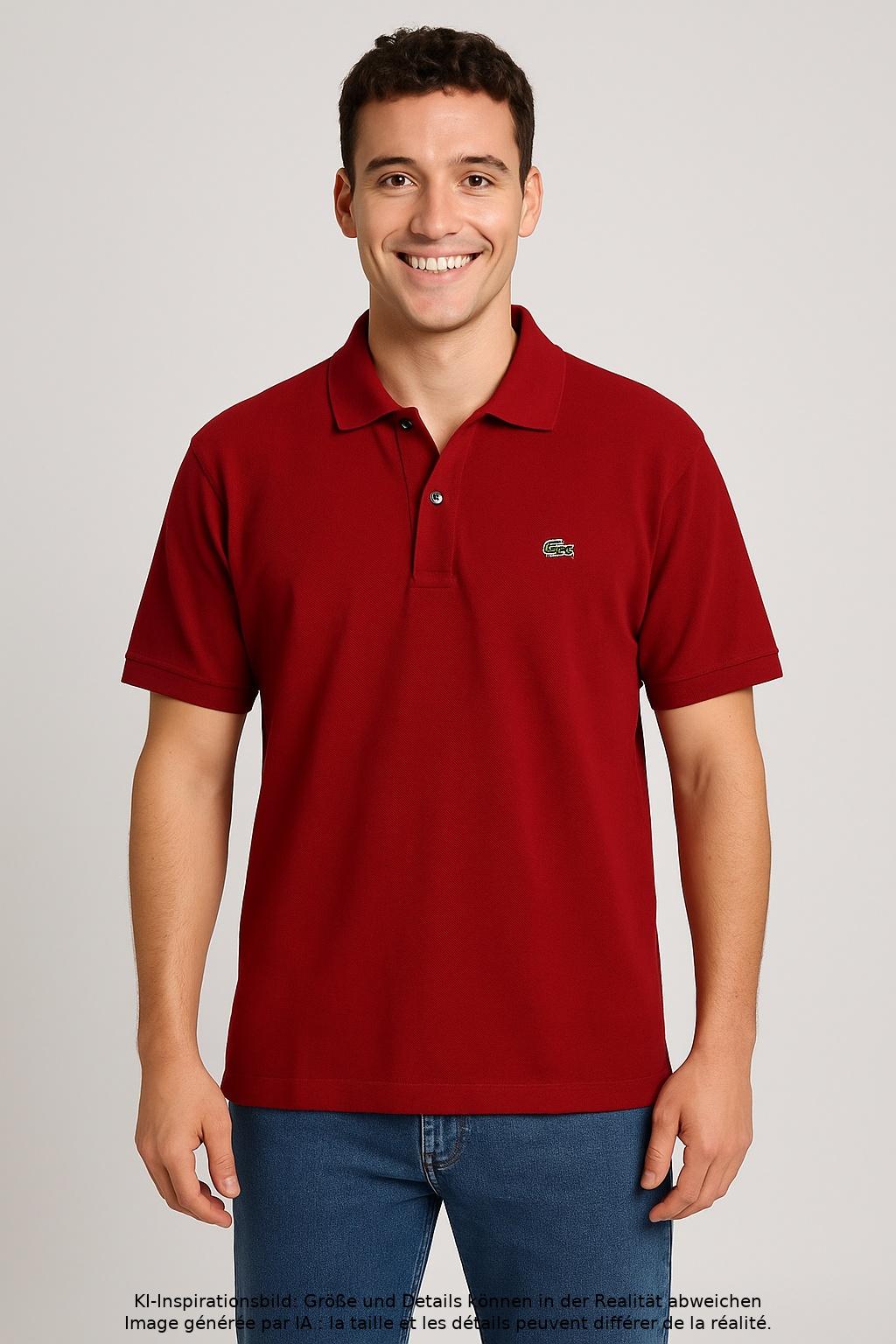

Lacoste Herren Poloshirt, rot, Gr. 56