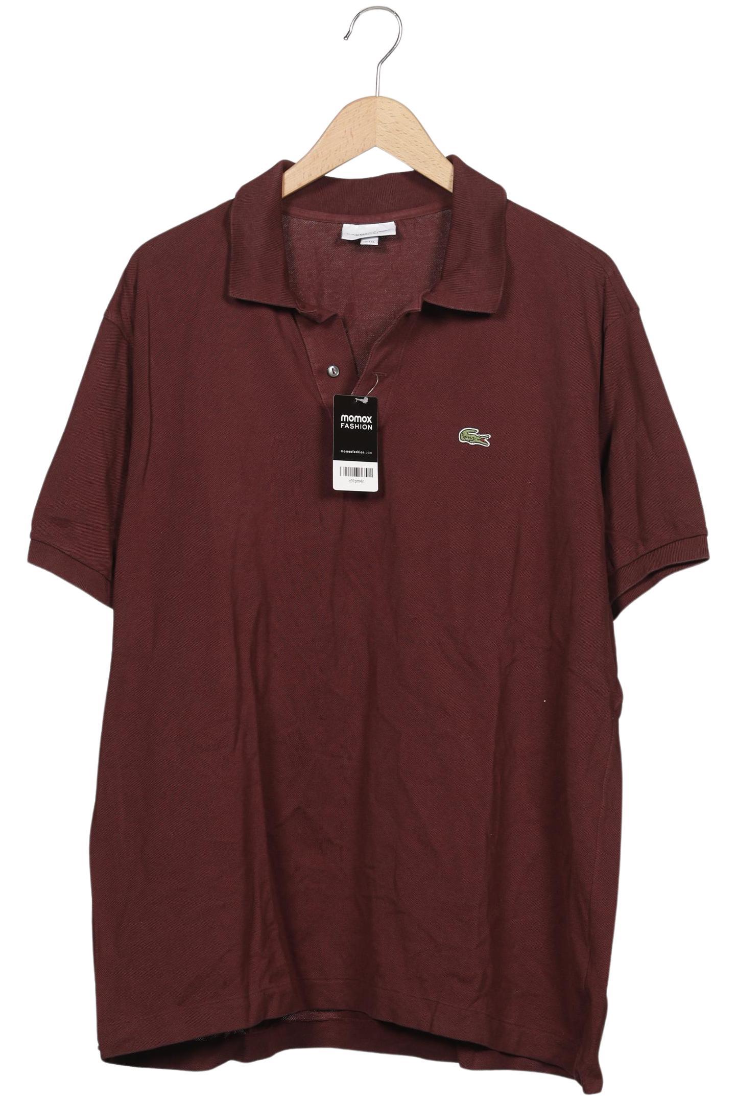 

Lacoste Herren Poloshirt, bordeaux, Gr. 58