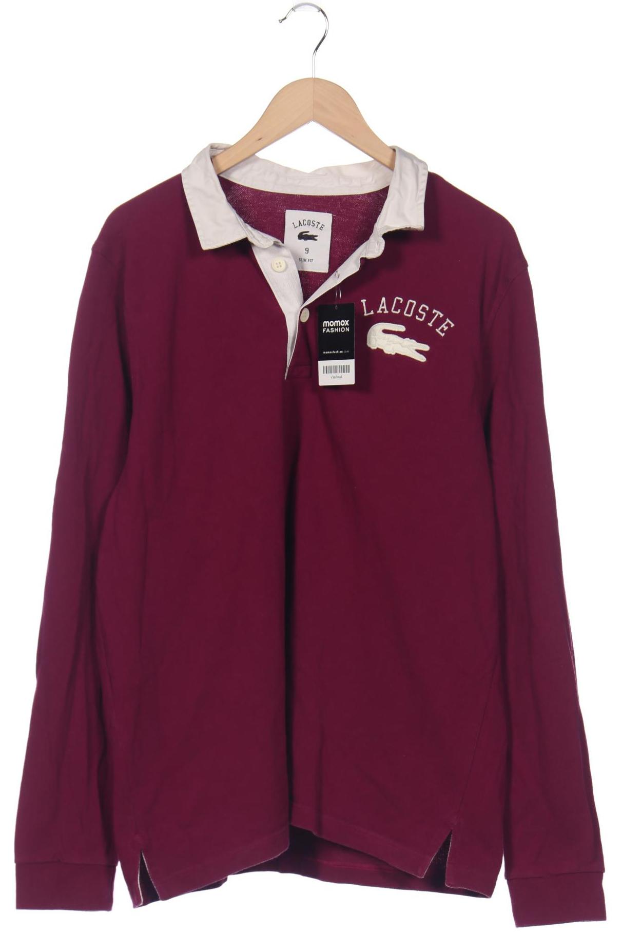 

Lacoste Herren Poloshirt, bordeaux, Gr. 60