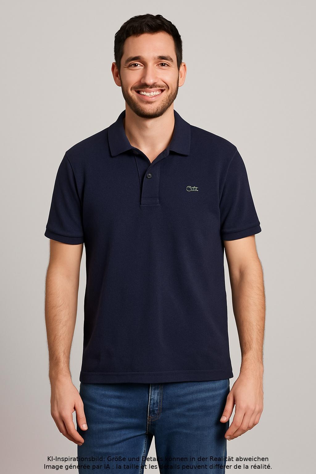 

Lacoste Herren Poloshirt, marineblau, Gr. 54