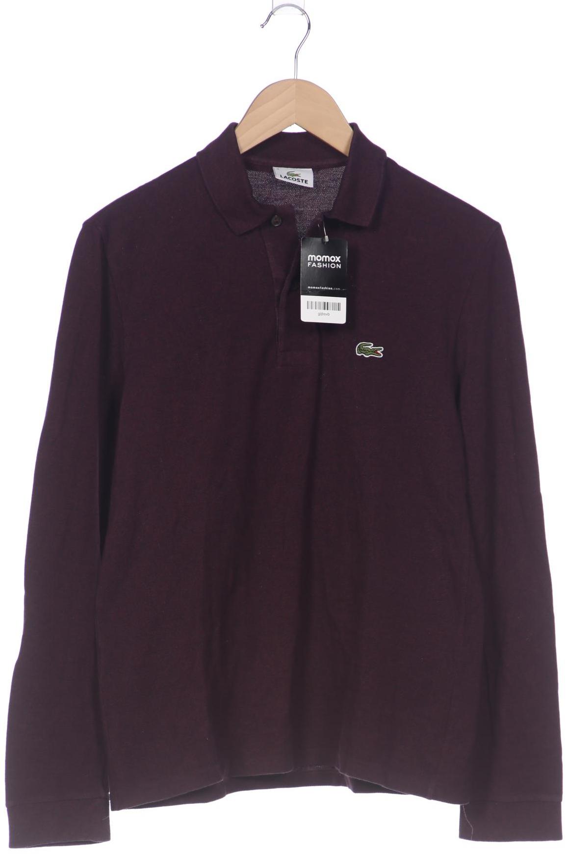 

Lacoste Herren Poloshirt, bordeaux, Gr. 46