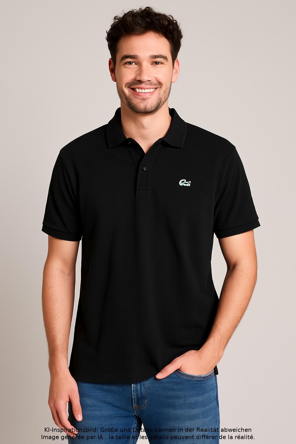 

Lacoste Herren Poloshirt, schwarz, Gr. 54