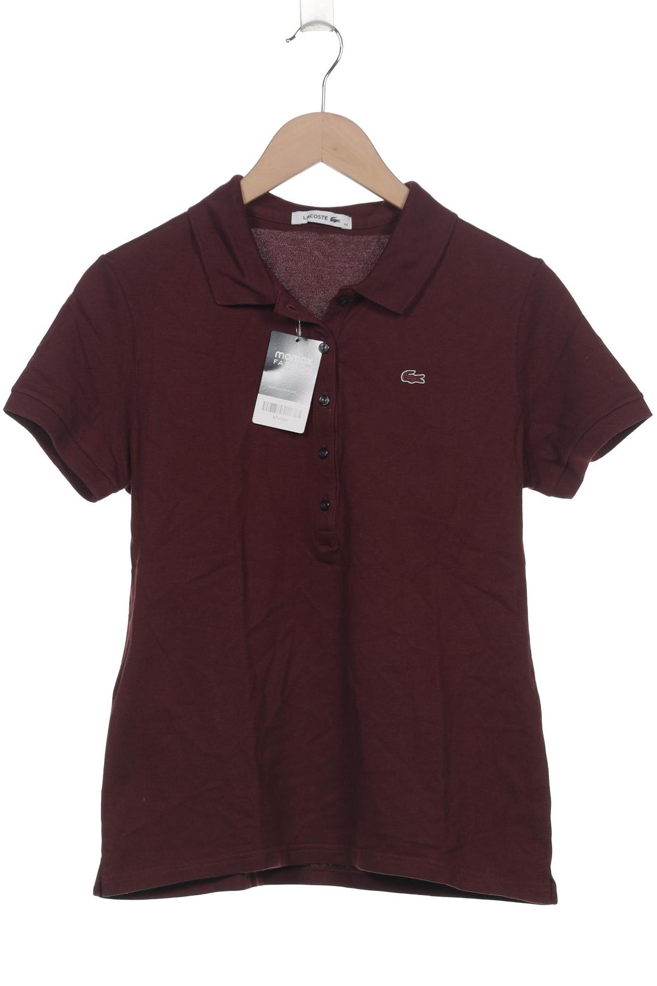 

Lacoste Herren Poloshirt, bordeaux, Gr. 44