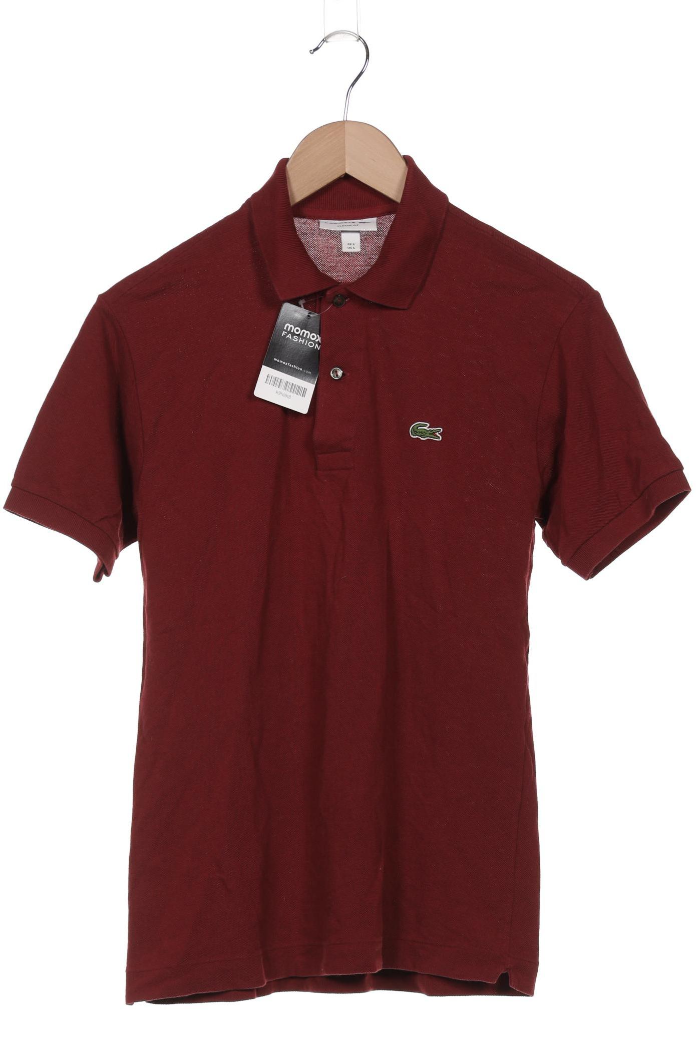 

Lacoste Herren Poloshirt, bordeaux, Gr. 46