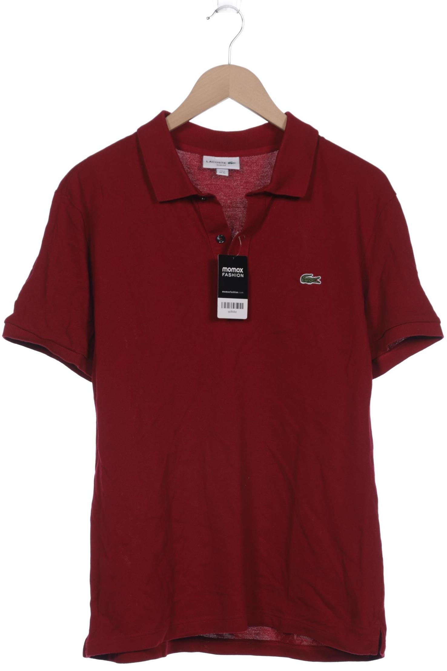 

Lacoste Herren Poloshirt, bordeaux, Gr. 54