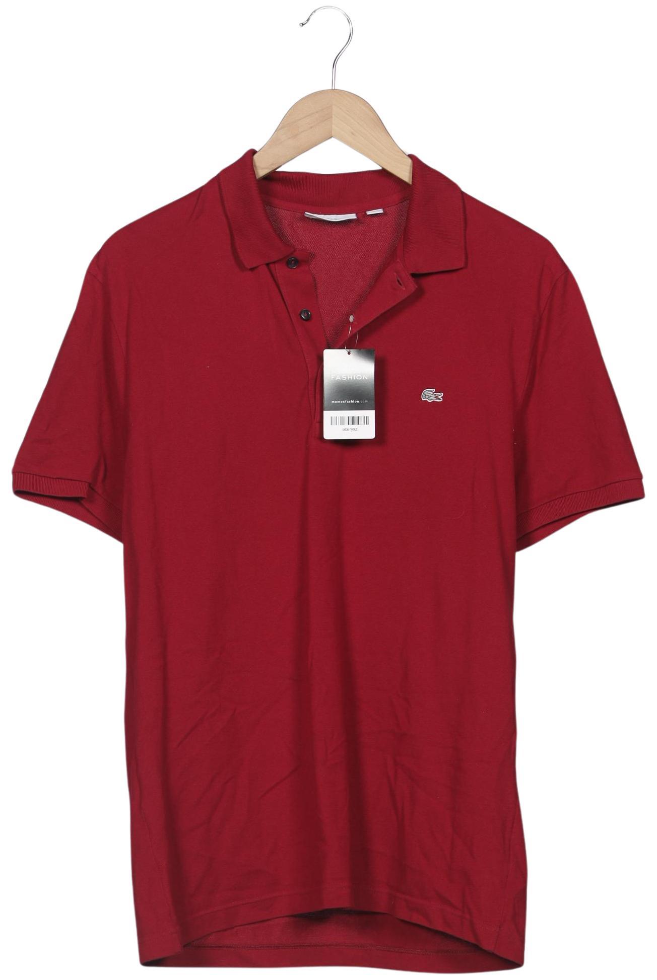 

Lacoste Herren Poloshirt, bordeaux, Gr. 52