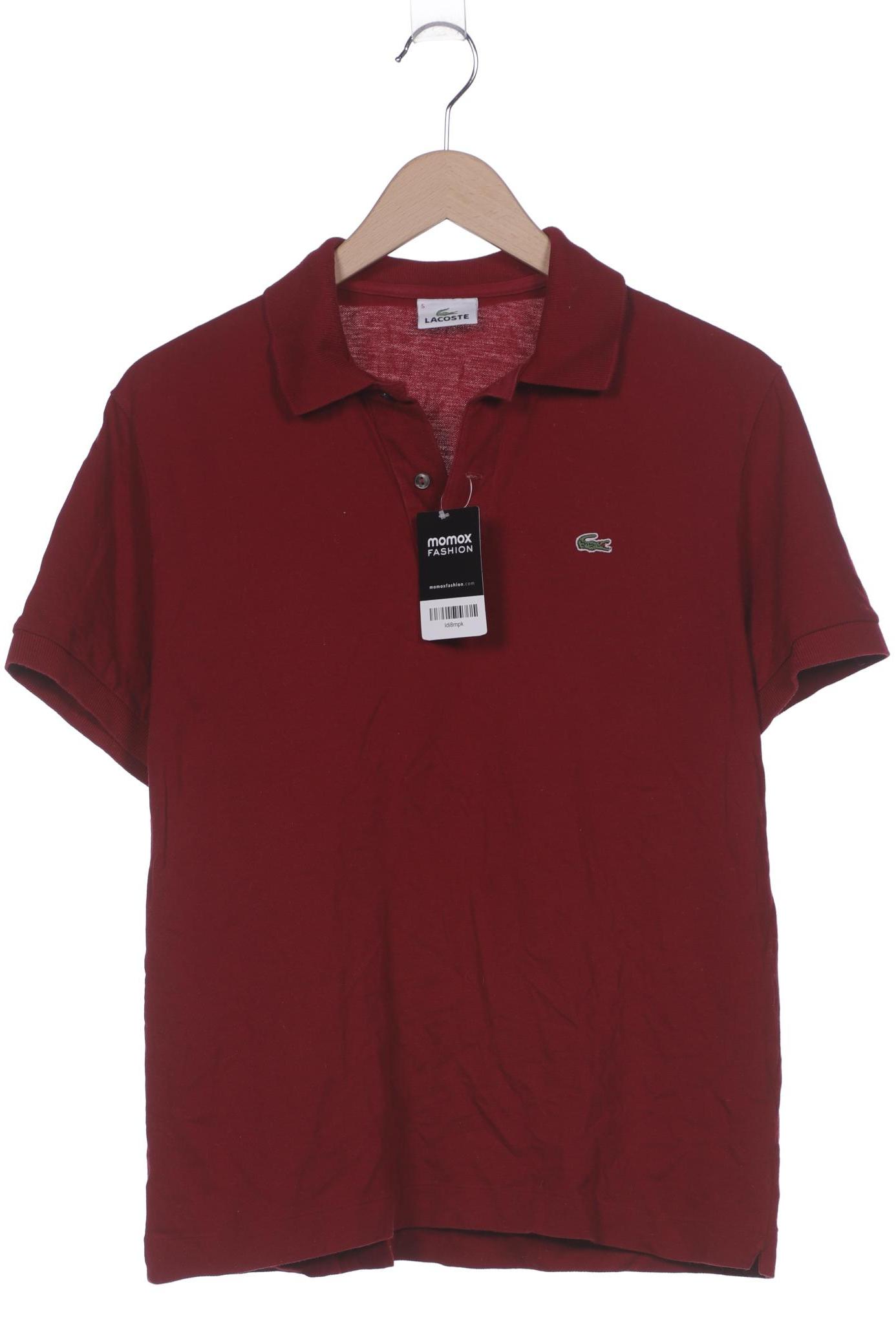 

Lacoste Herren Poloshirt, bordeaux, Gr. 52