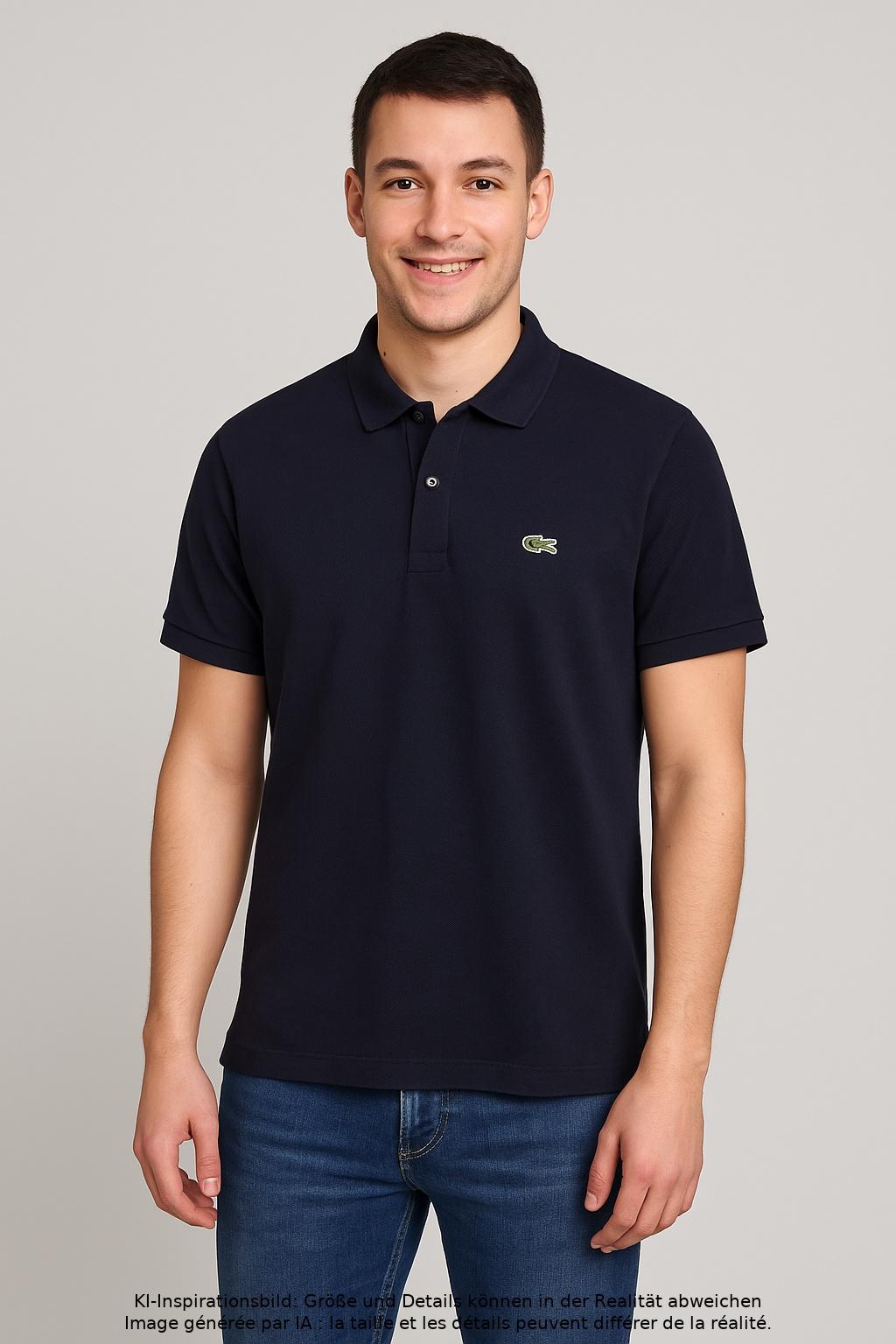 

Lacoste Herren Poloshirt, marineblau, Gr. 50