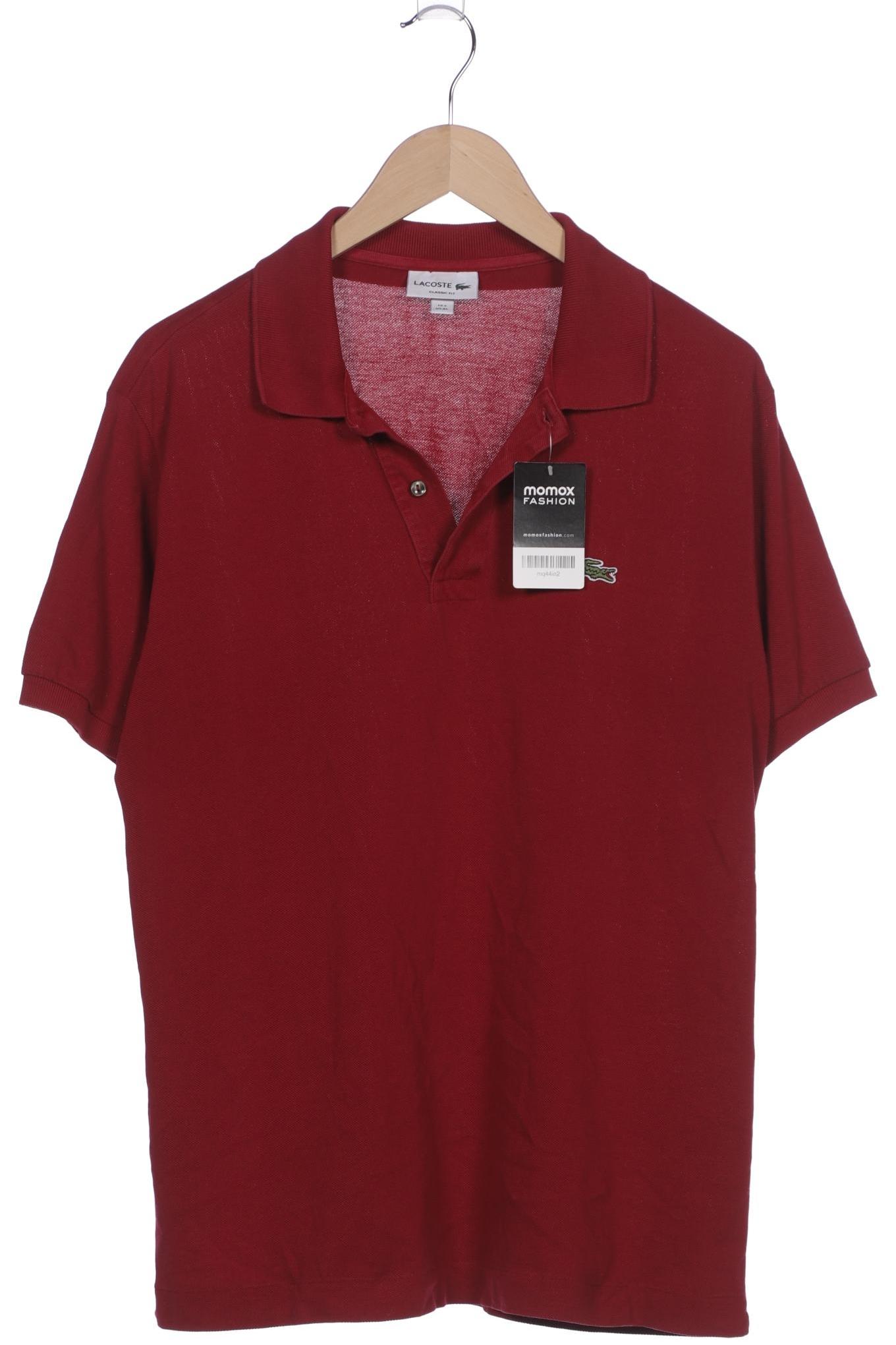 

Lacoste Herren Poloshirt, bordeaux, Gr. 54