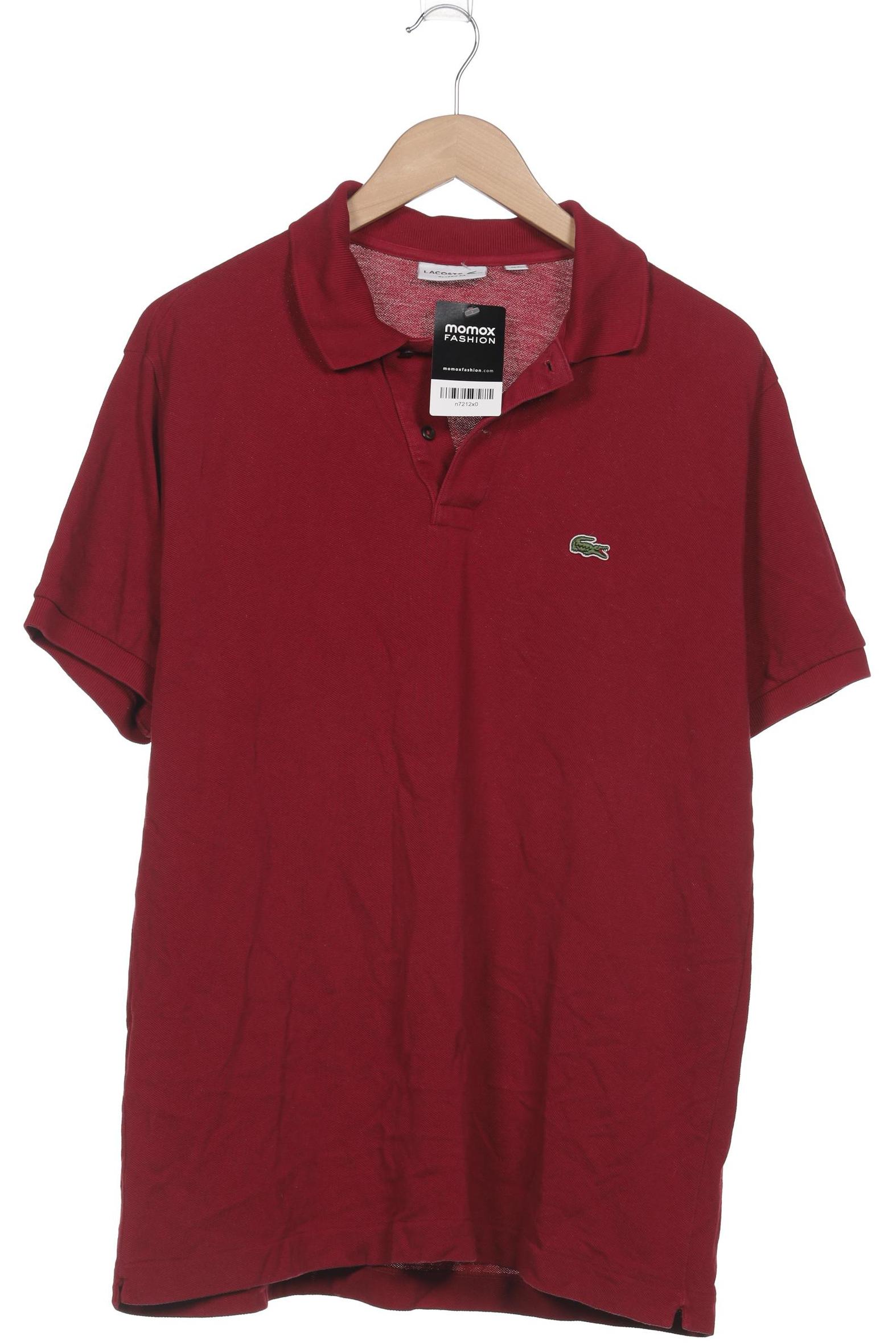 

Lacoste Herren Poloshirt, bordeaux, Gr. 54