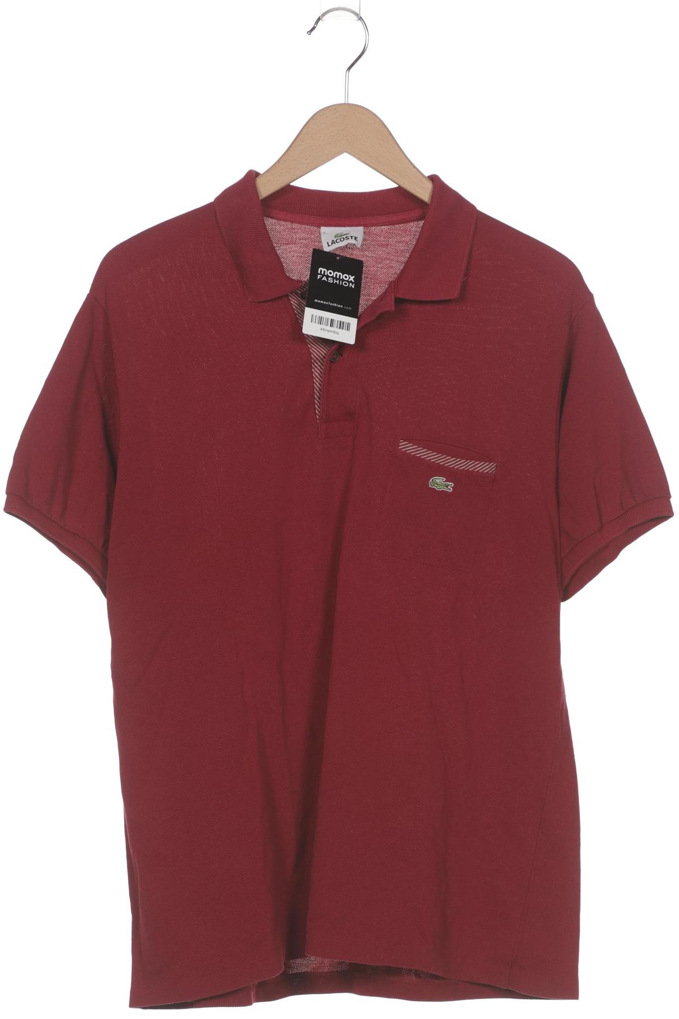 

Lacoste Herren Poloshirt, bordeaux, Gr. 52