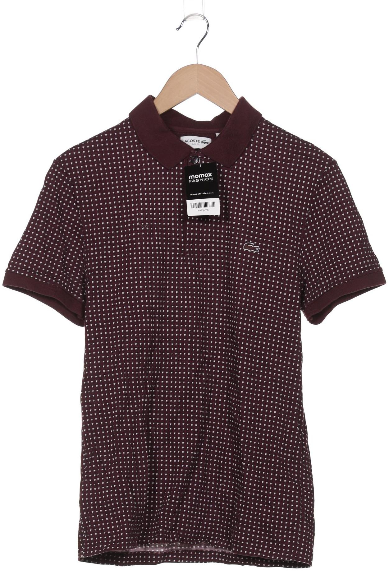 

Lacoste Herren Poloshirt, bordeaux, Gr. 50