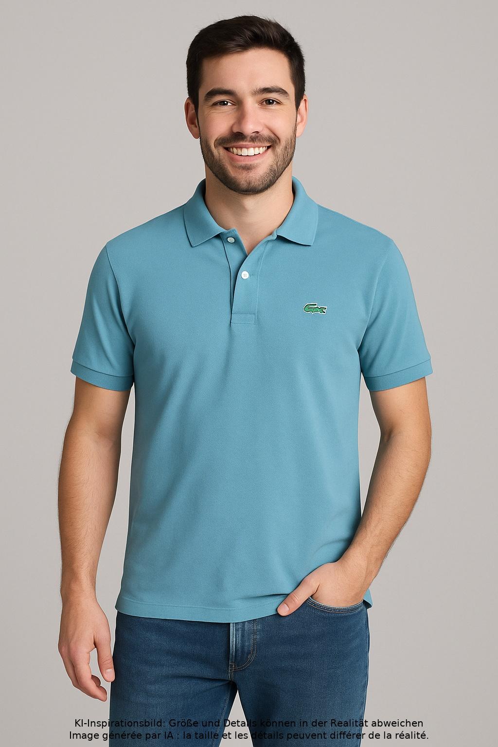

Lacoste Herren Poloshirt, hellblau, Gr. 52