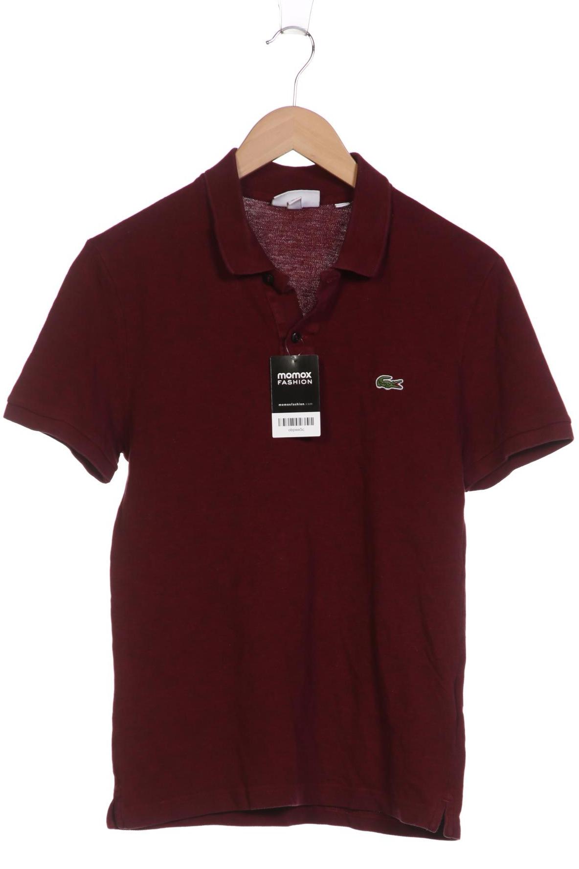 

Lacoste Herren Poloshirt, bordeaux, Gr. 46