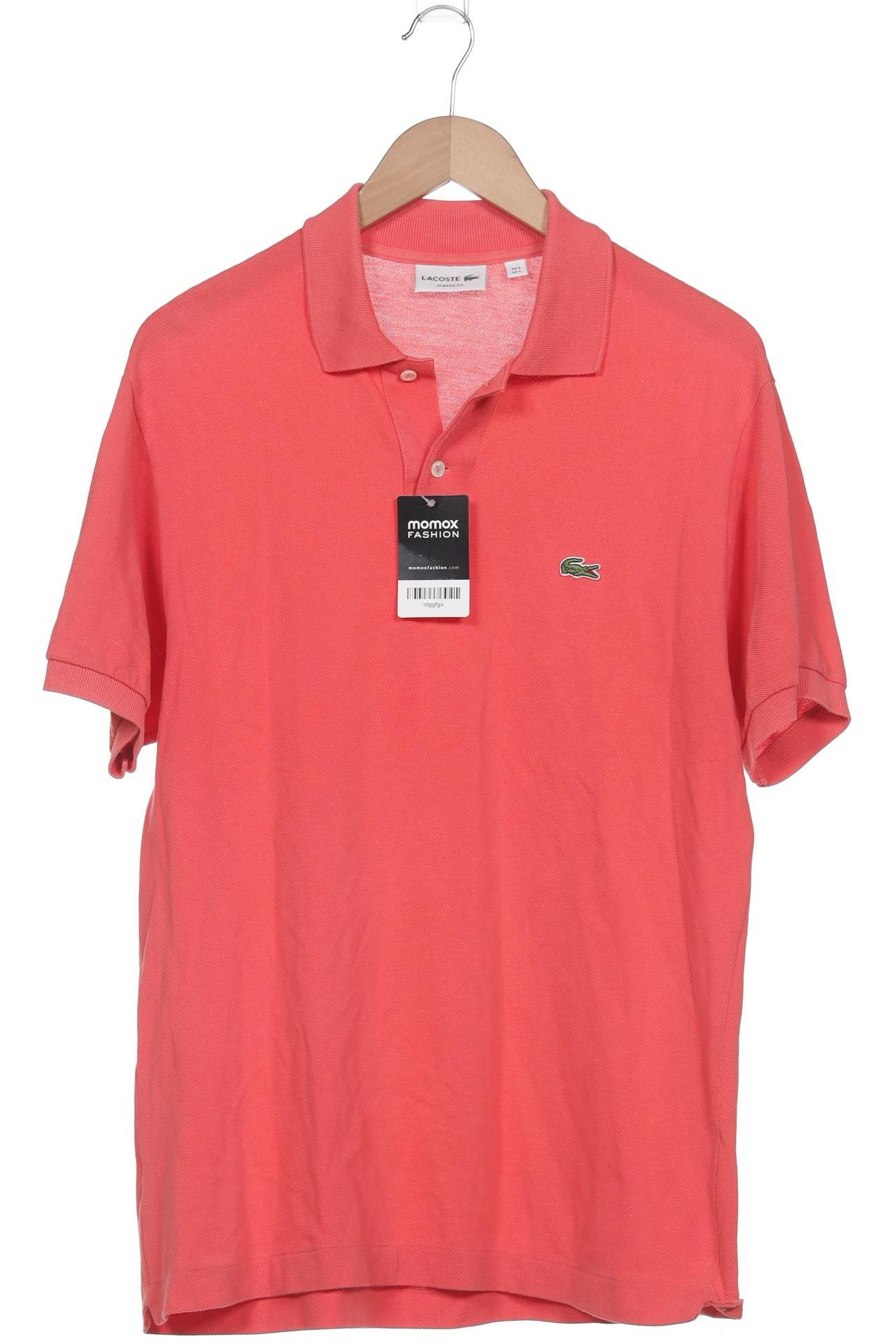 

Lacoste Herren Poloshirt, orange, Gr. 46