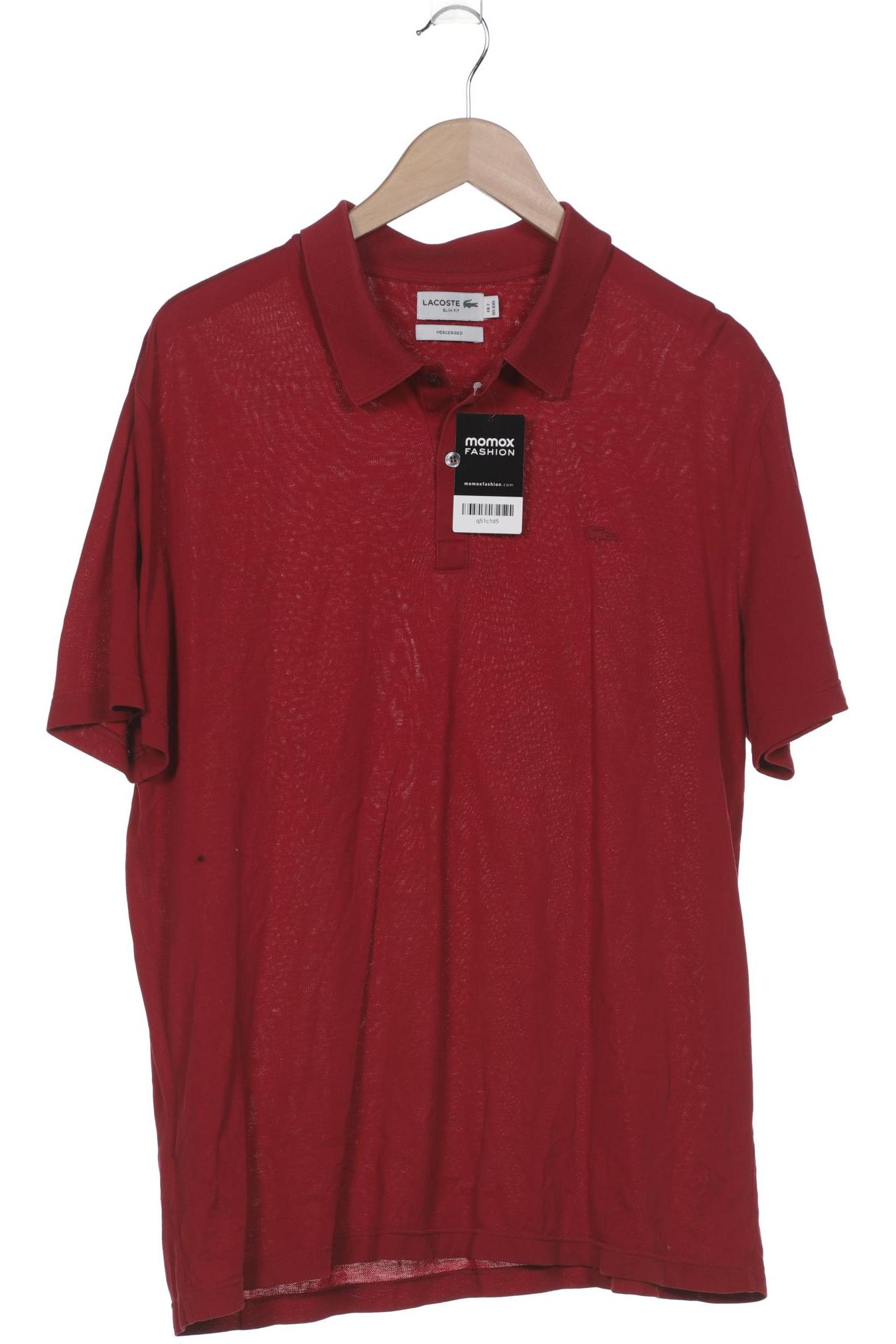 

Lacoste Herren Poloshirt, bordeaux, Gr. 56