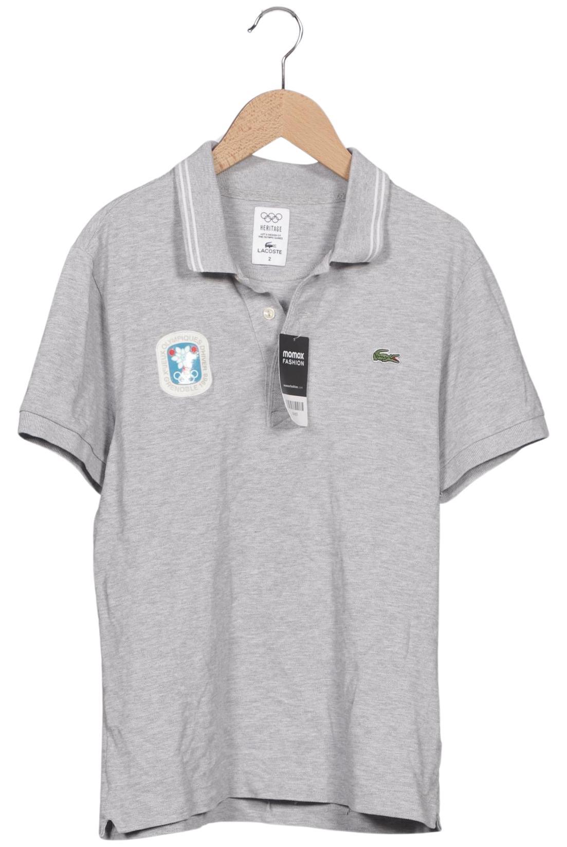 

Lacoste Herren Poloshirt, grau, Gr. 44