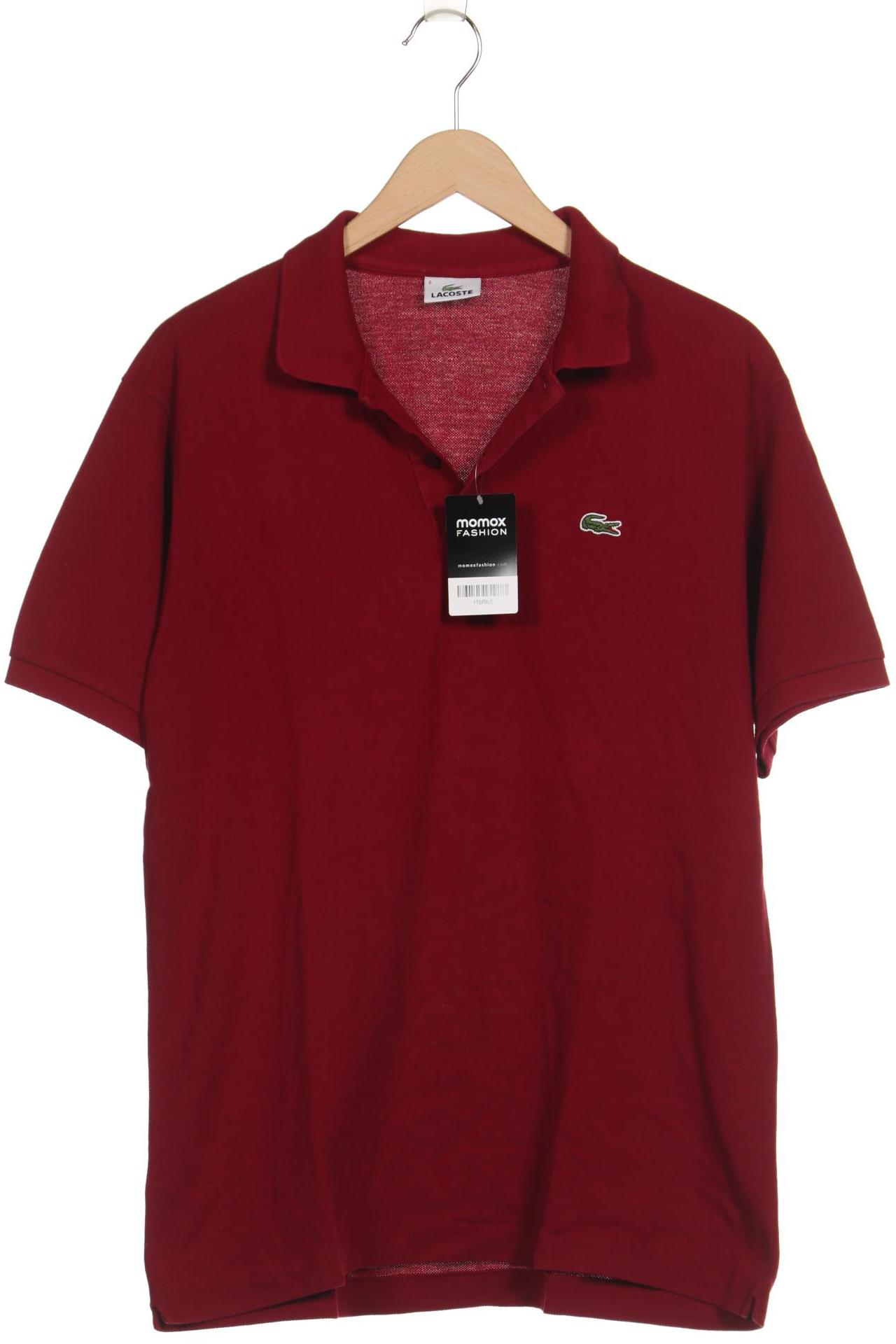 

Lacoste Herren Poloshirt, bordeaux, Gr. 54