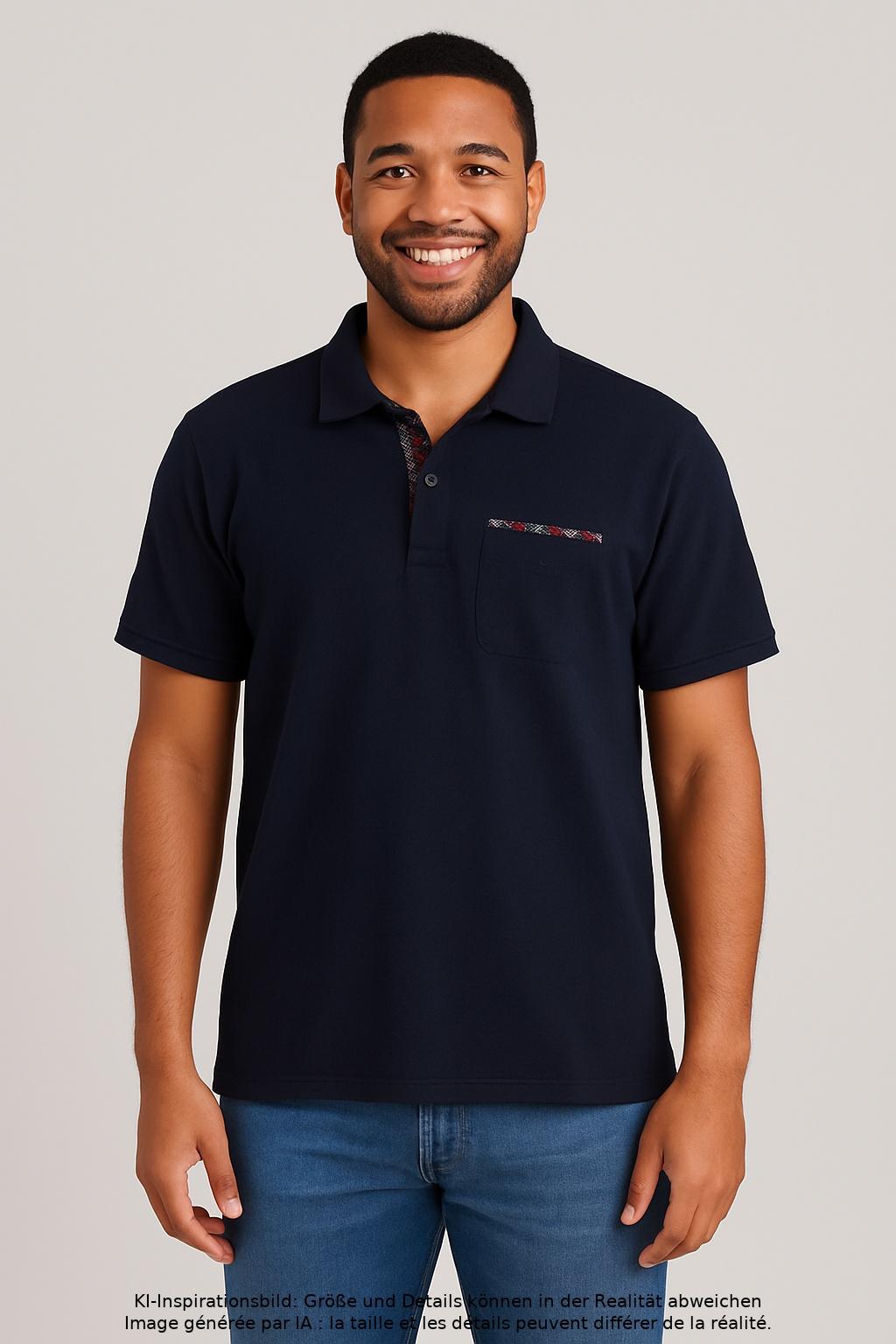 

Lacoste Herren Poloshirt, marineblau, Gr. 56