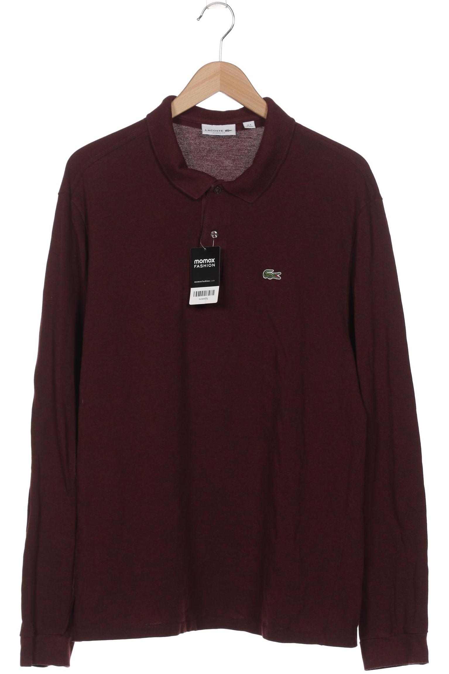 

Lacoste Herren Poloshirt, bordeaux, Gr. 60