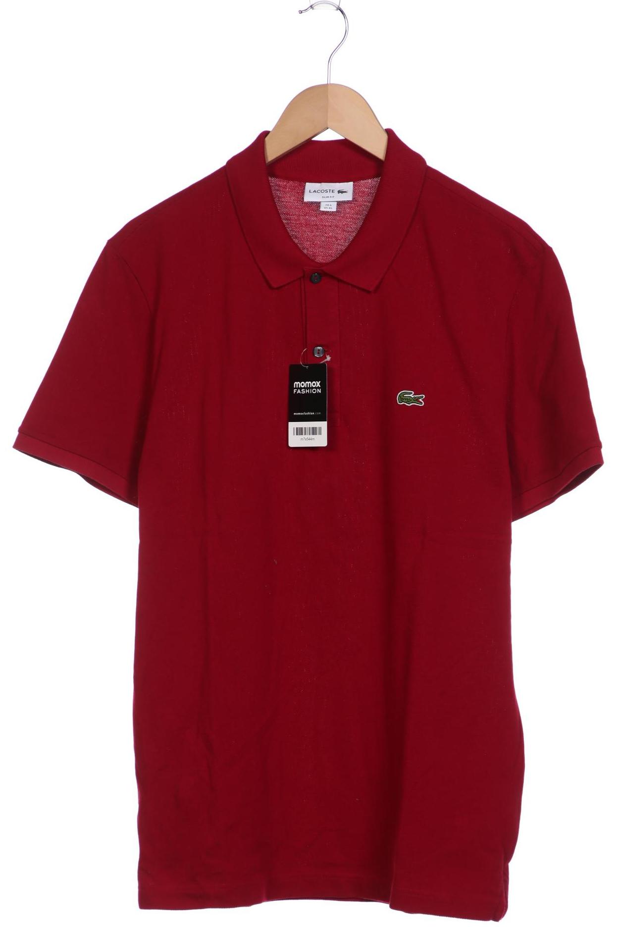 

Lacoste Herren Poloshirt, bordeaux, Gr. 54