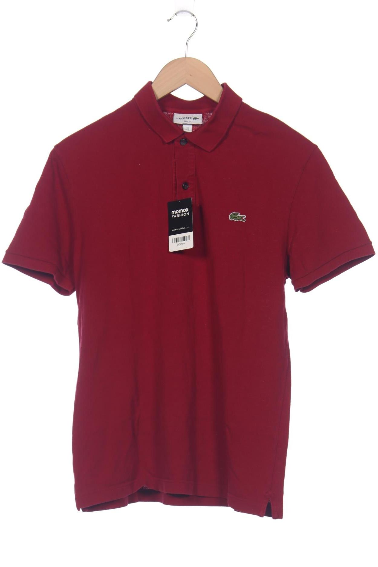 

Lacoste Herren Poloshirt, bordeaux, Gr. 52